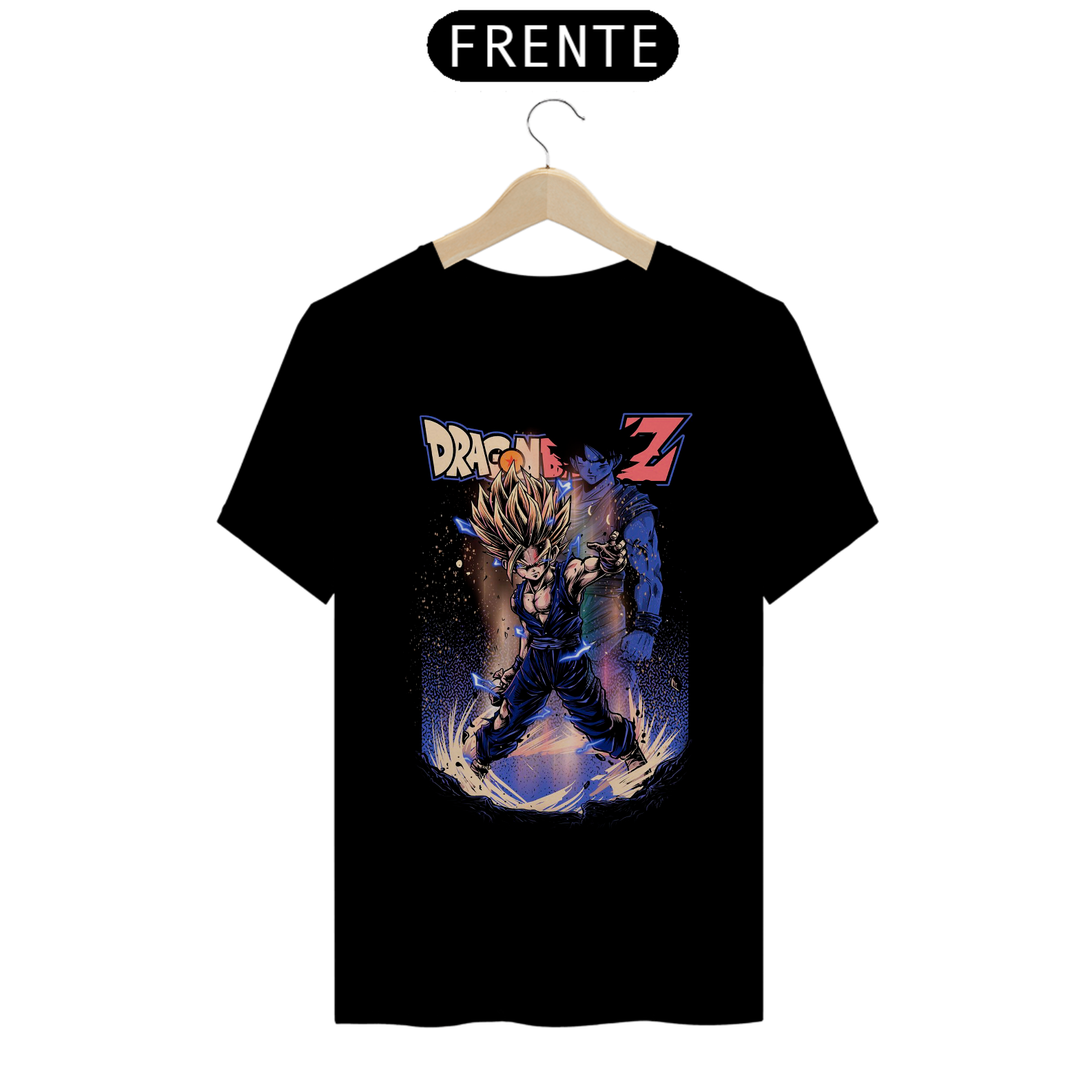 Nome do produto: Camiseta - DBZ / Goku e Gohan