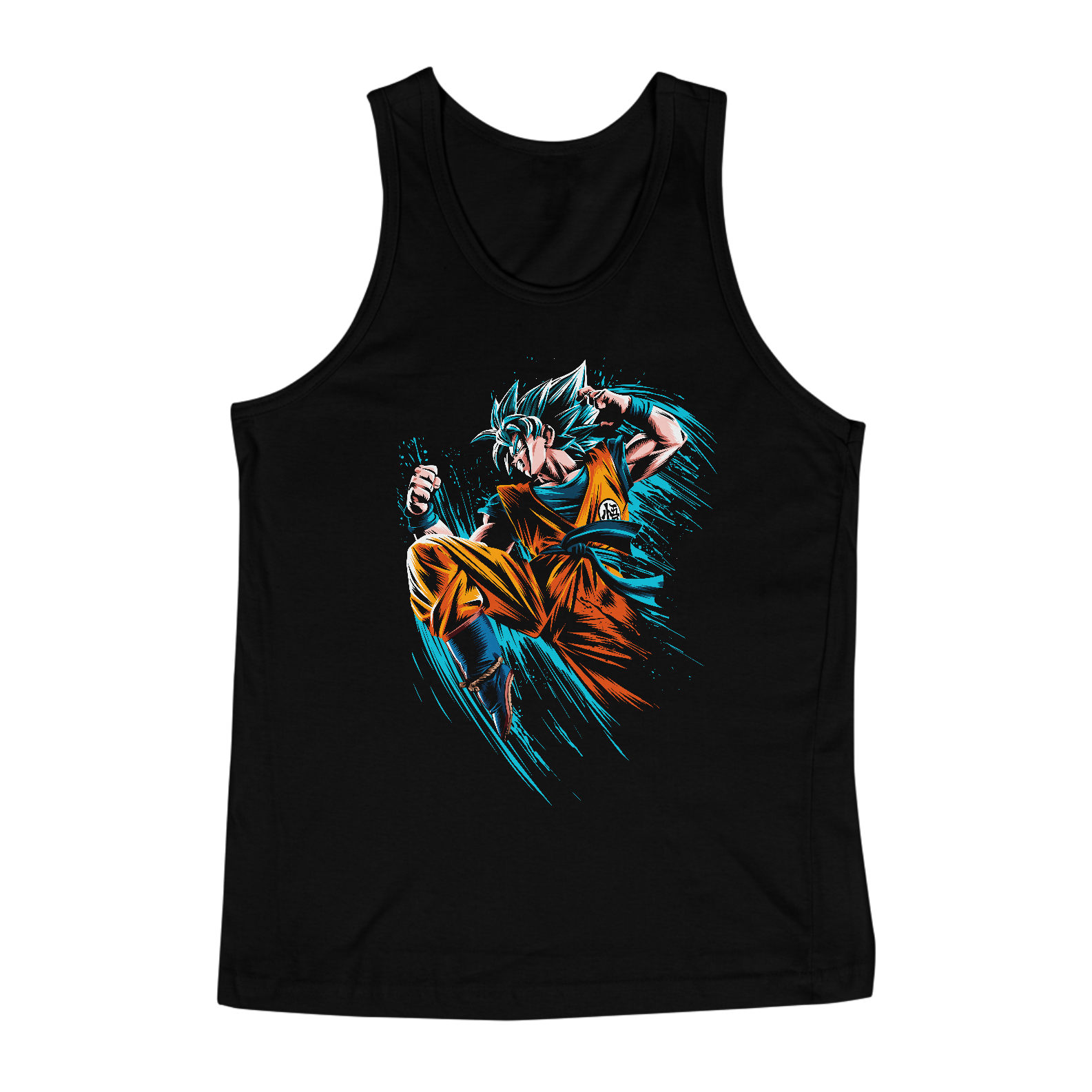 Nome do produto: Regata - Goku Blue