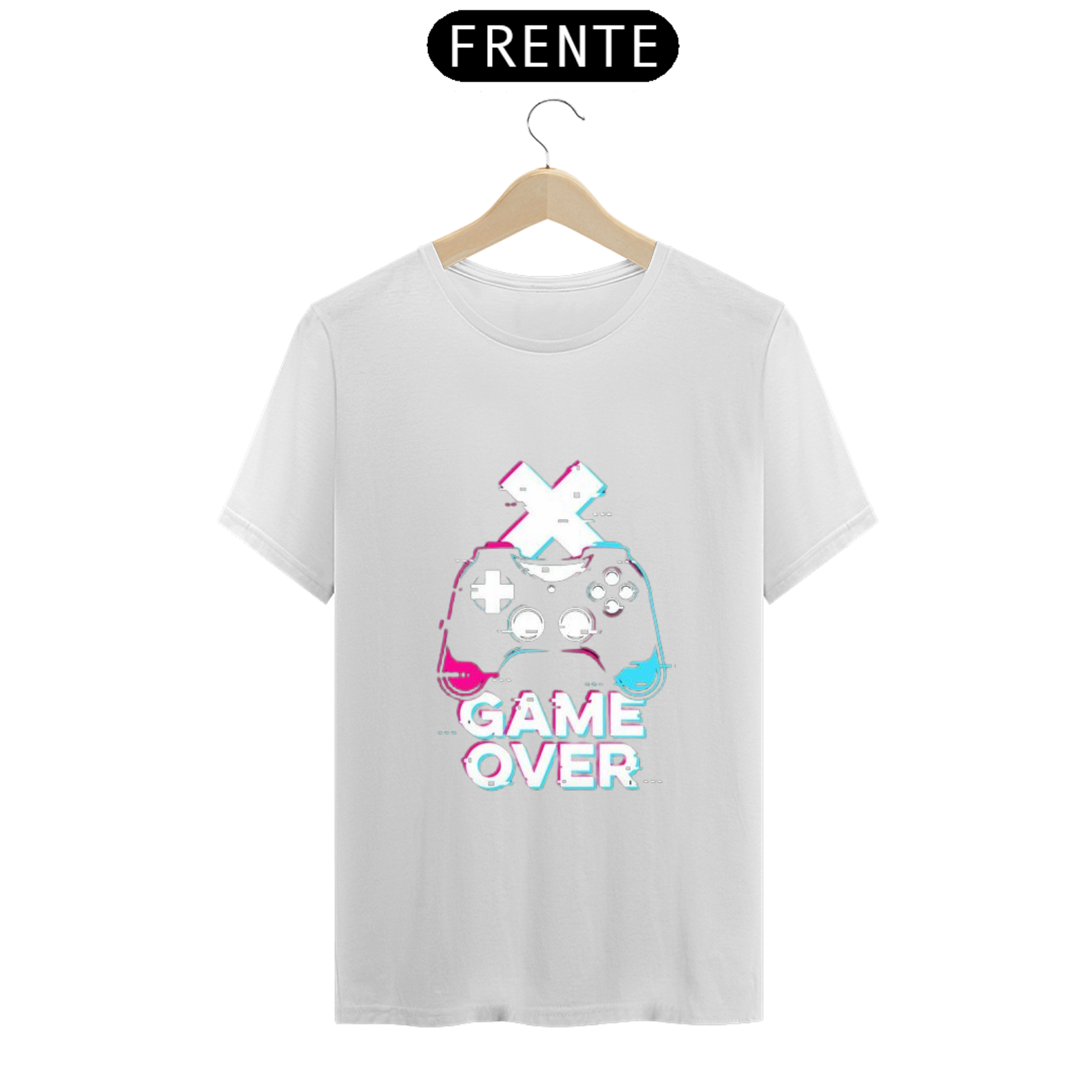Nome do produto: Camiseta Game Over