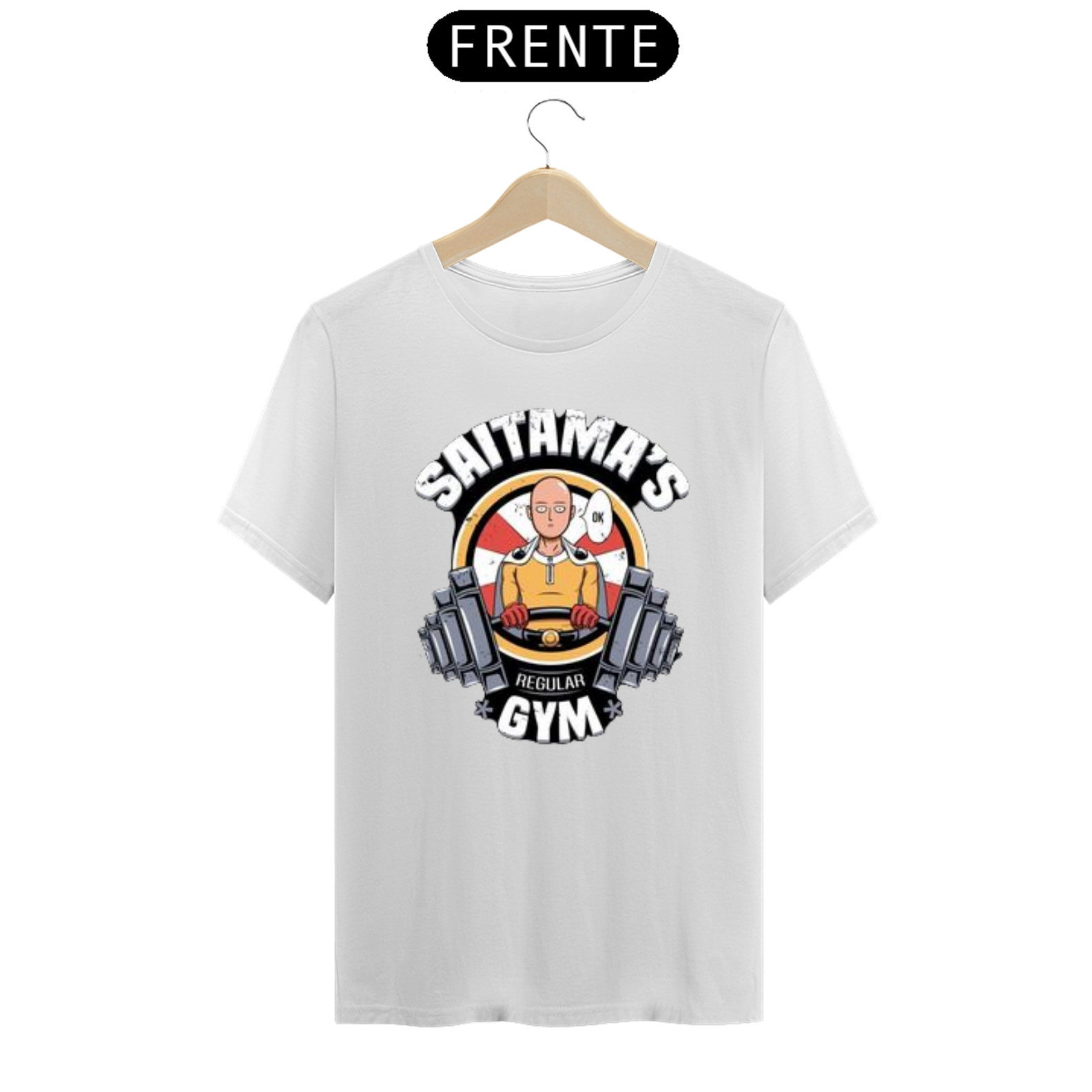 Nome do produto: Camiseta Saitama Academia