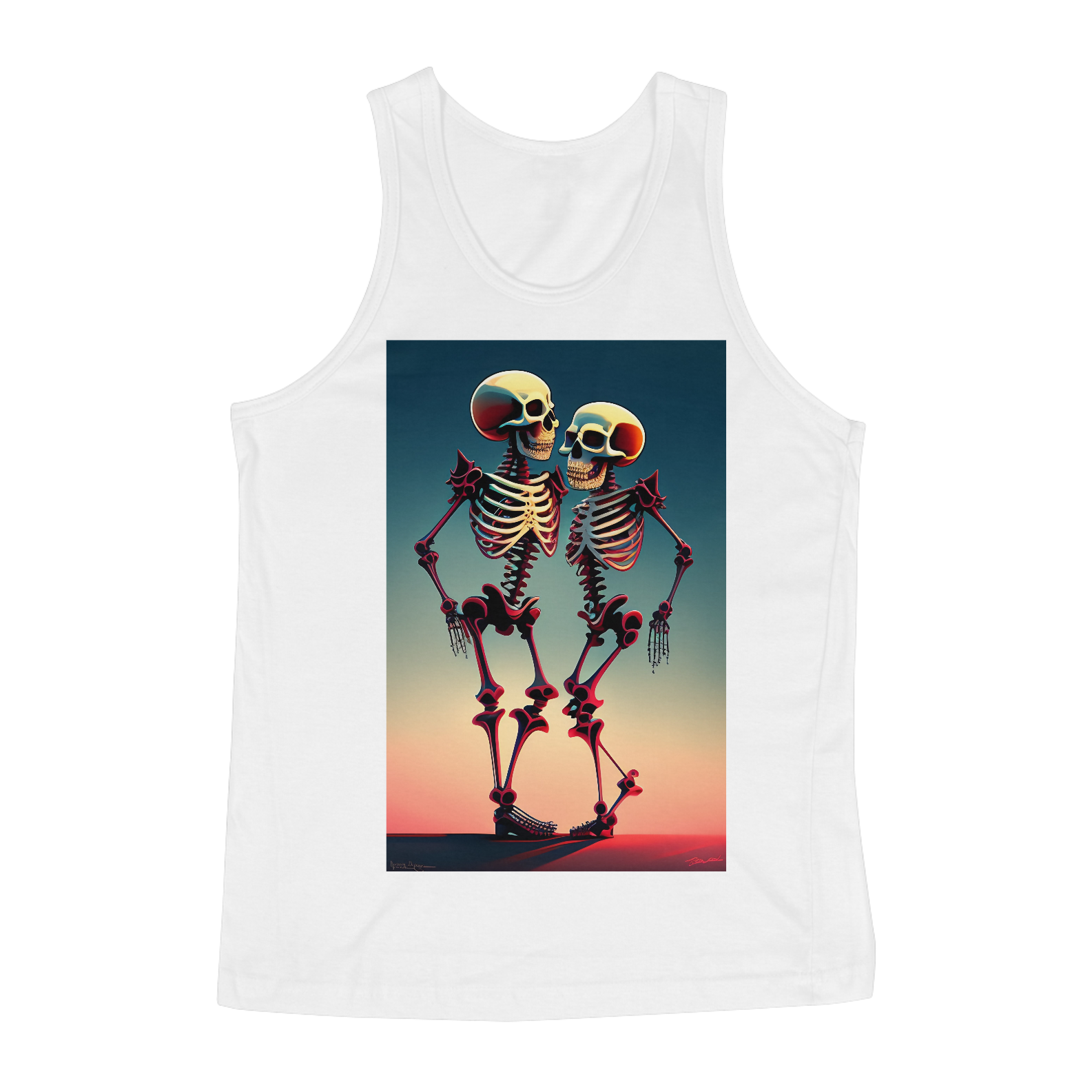 Nome do produto: Regata Caveiras