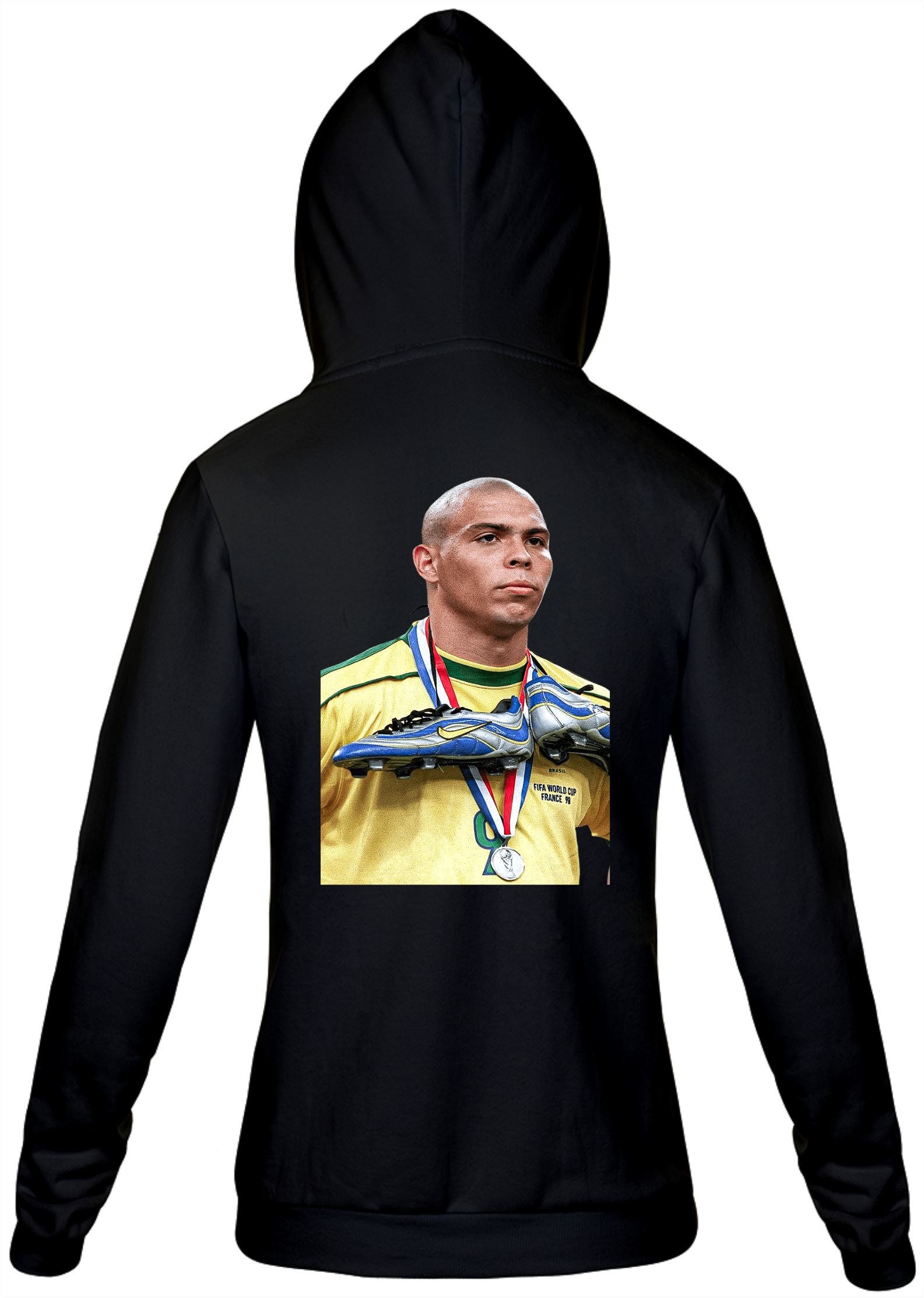 Nome do produto: Moletom Ronaldo Nazário Fenômeno