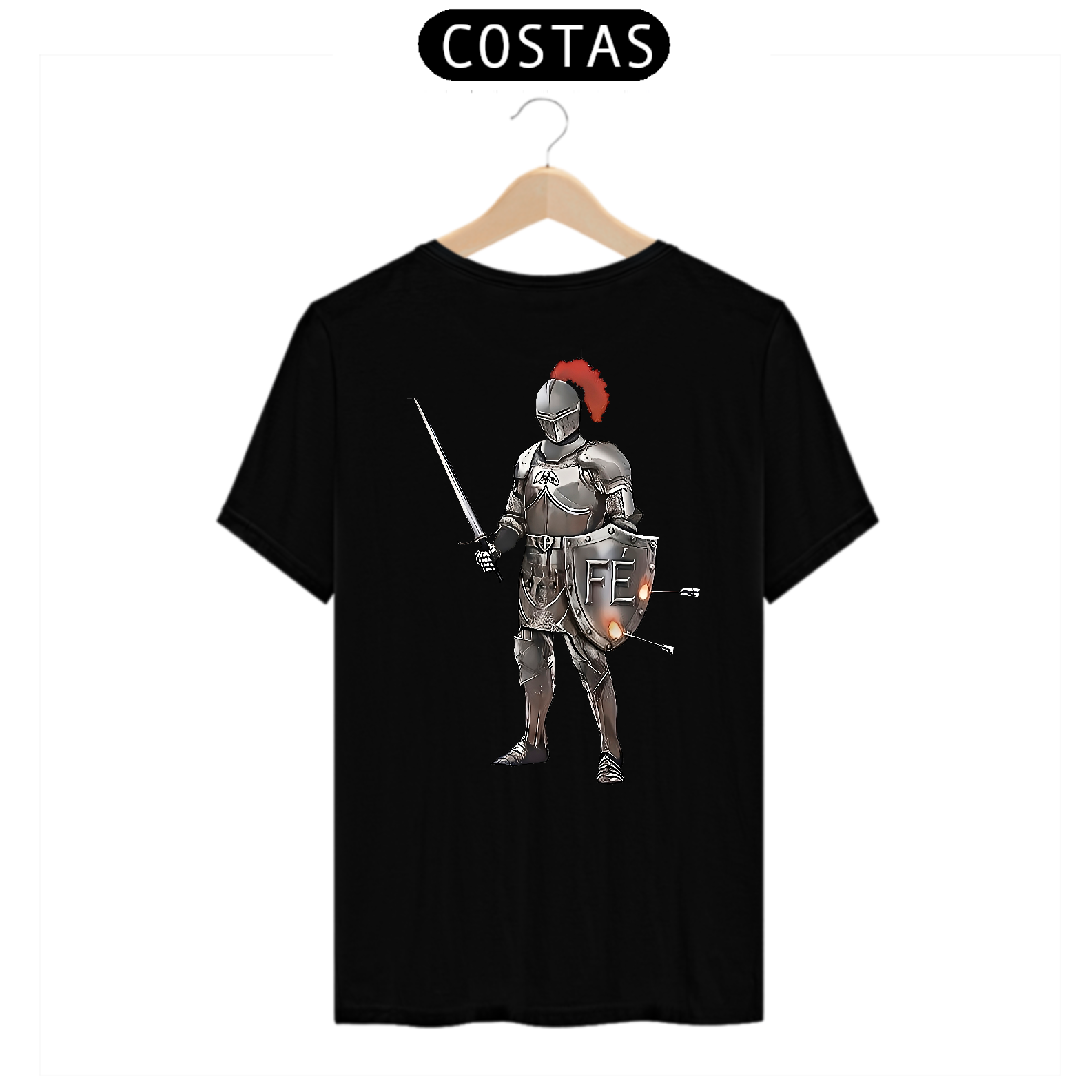 Nome do produto: Cavaleiro da Fé - Adulto