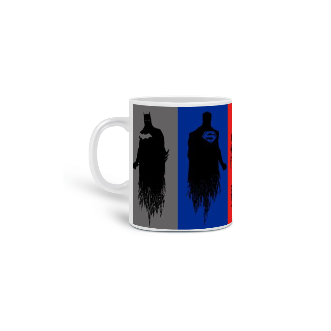 Nome do produto: Caneca Liga da Justiça