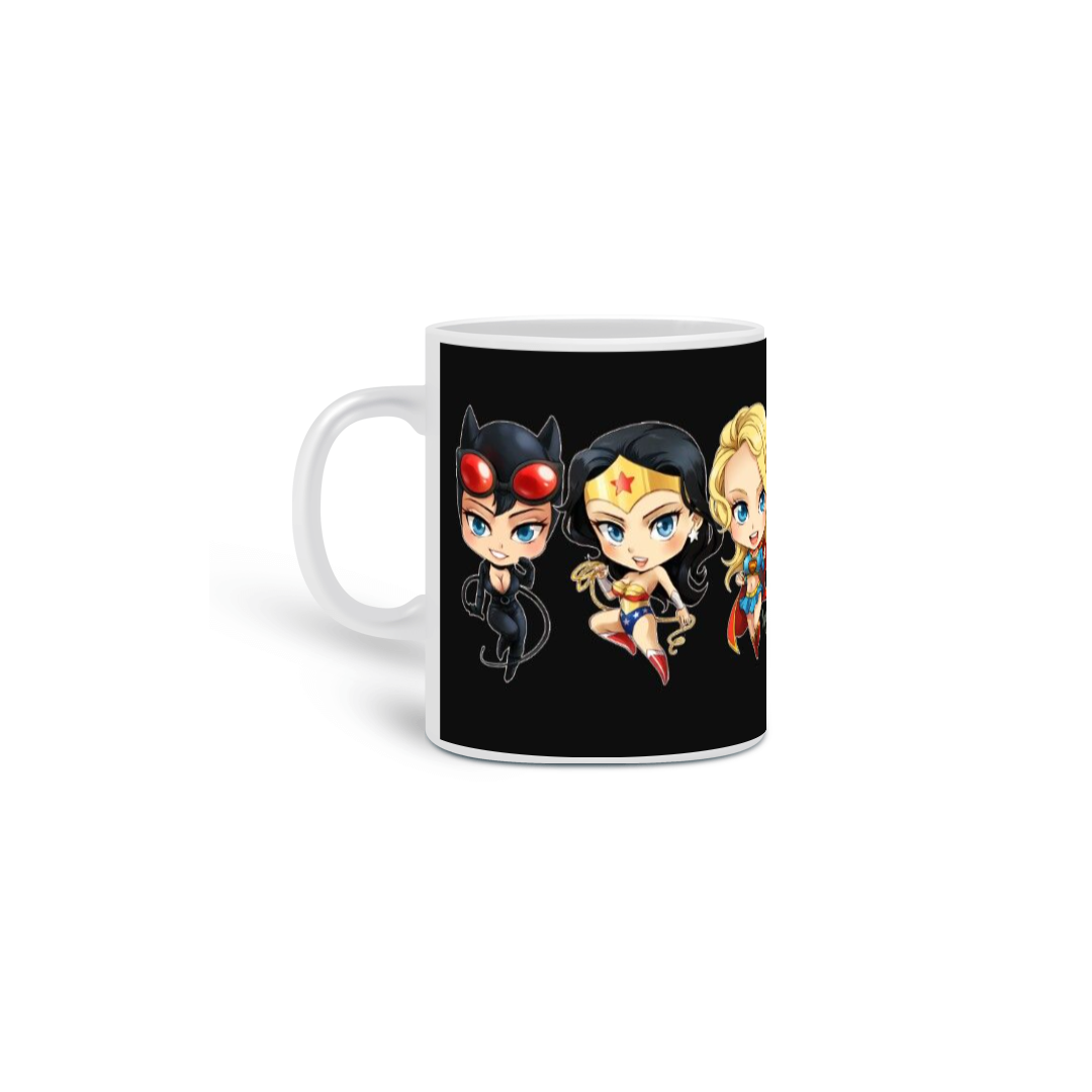 Nome do produto: Caneca Mulheres dos Quadirnhos