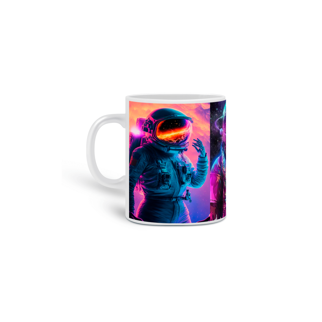 Nome do produto: Caneca Astronautas 
