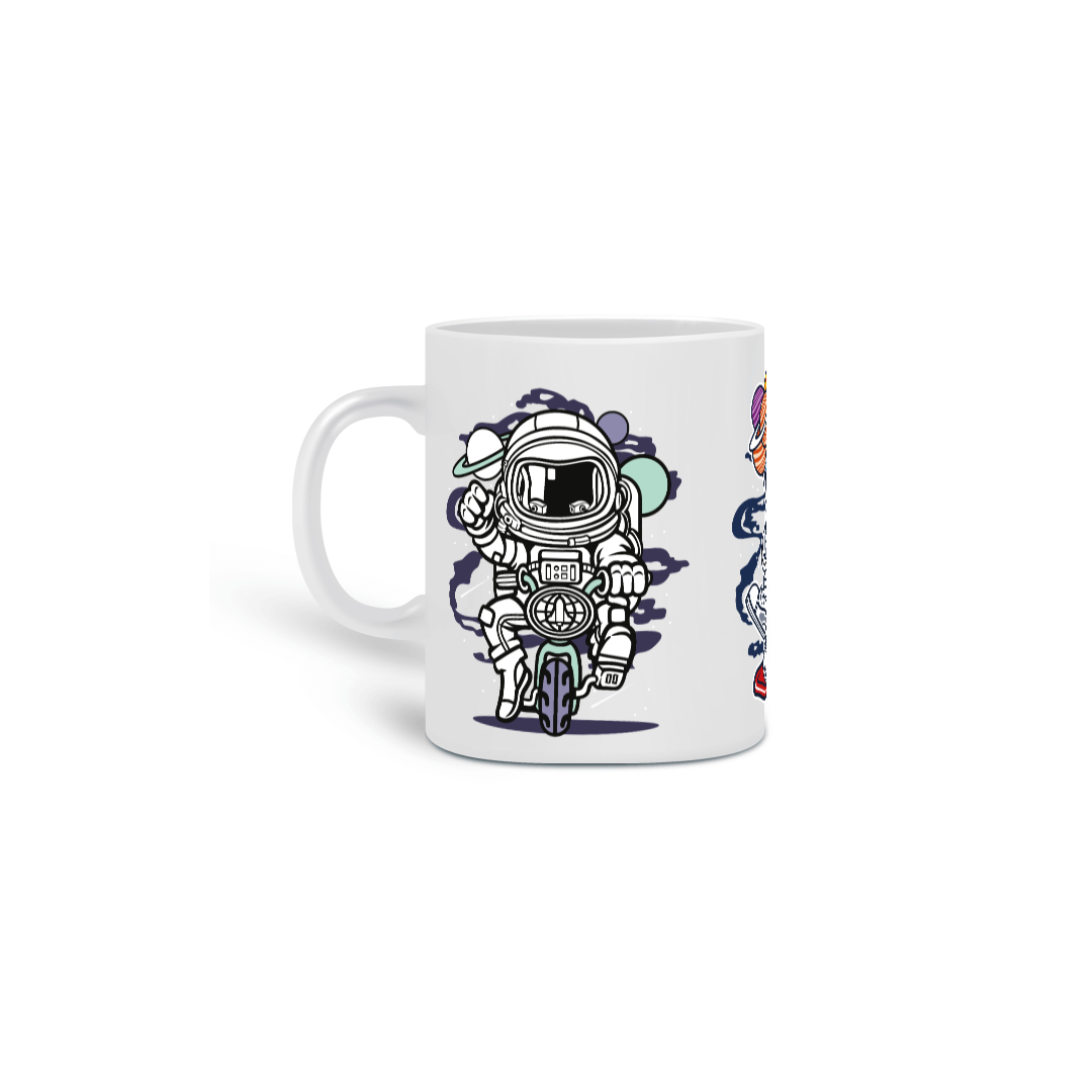 Nome do produto: Caneca Pequenos Astronautas