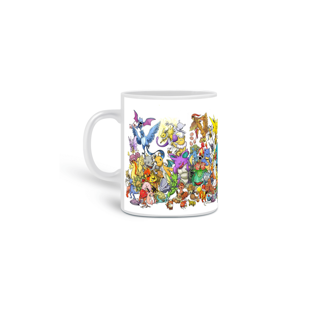 Nome do produto: Caneca Pokemon