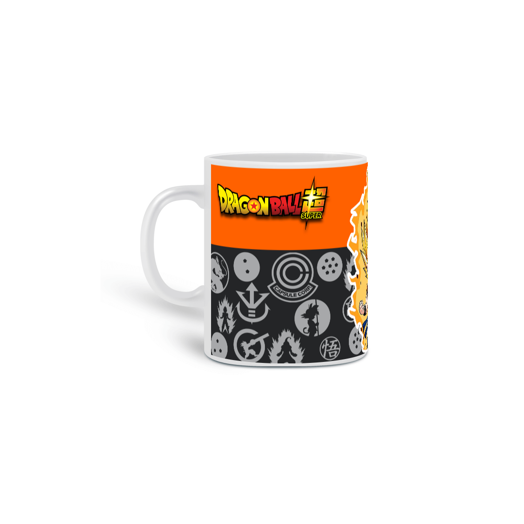 Nome do produto: Caneca Dragon Ball