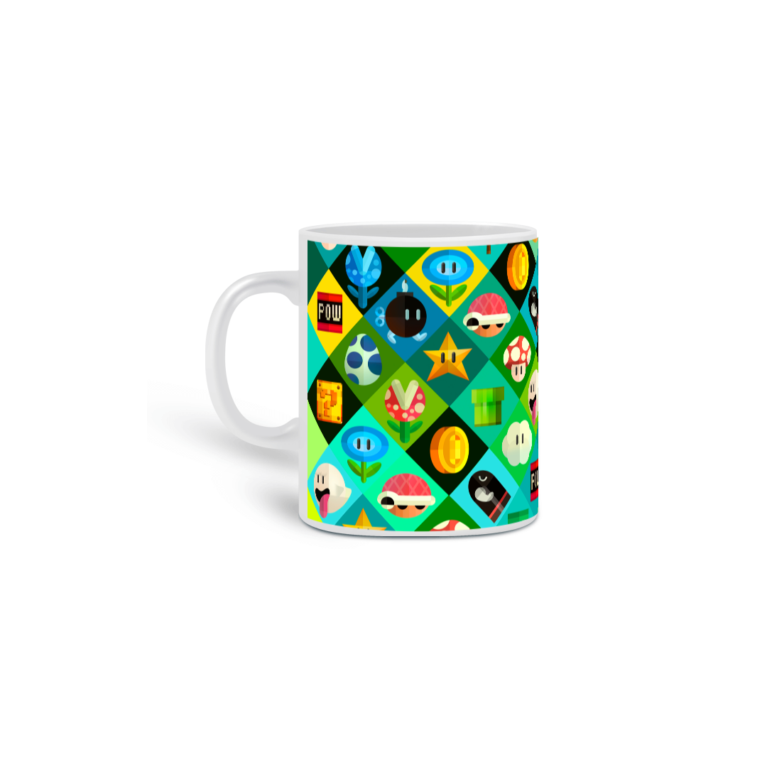 Nome do produto: Caneca Mario Bros