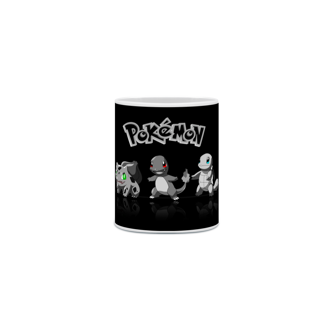 Nome do produto: Caneca Pokemon Iniciais