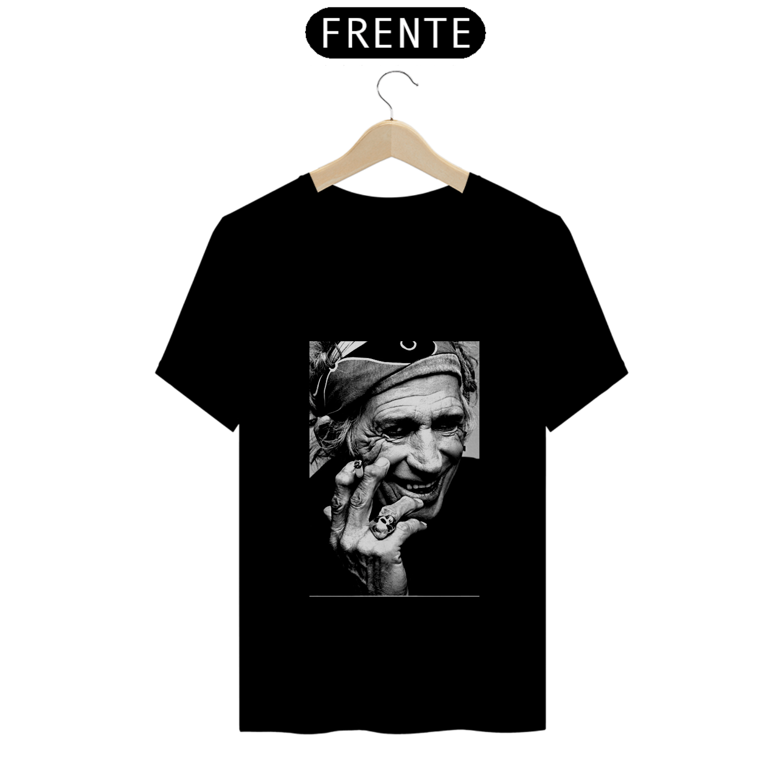 Nome do produto: Camiseta Keith Richards
