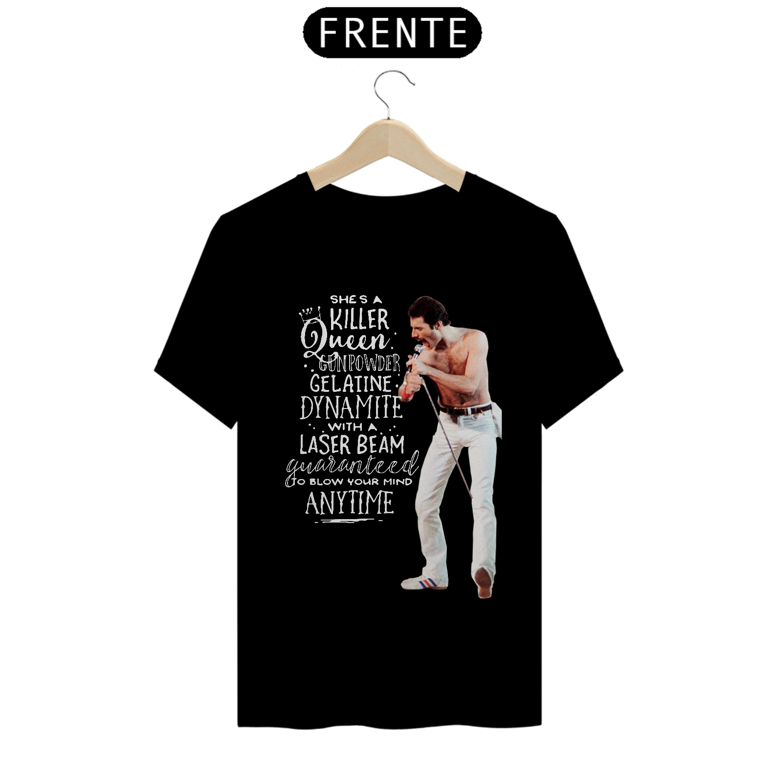 Nome do produto: Camiseta Queen