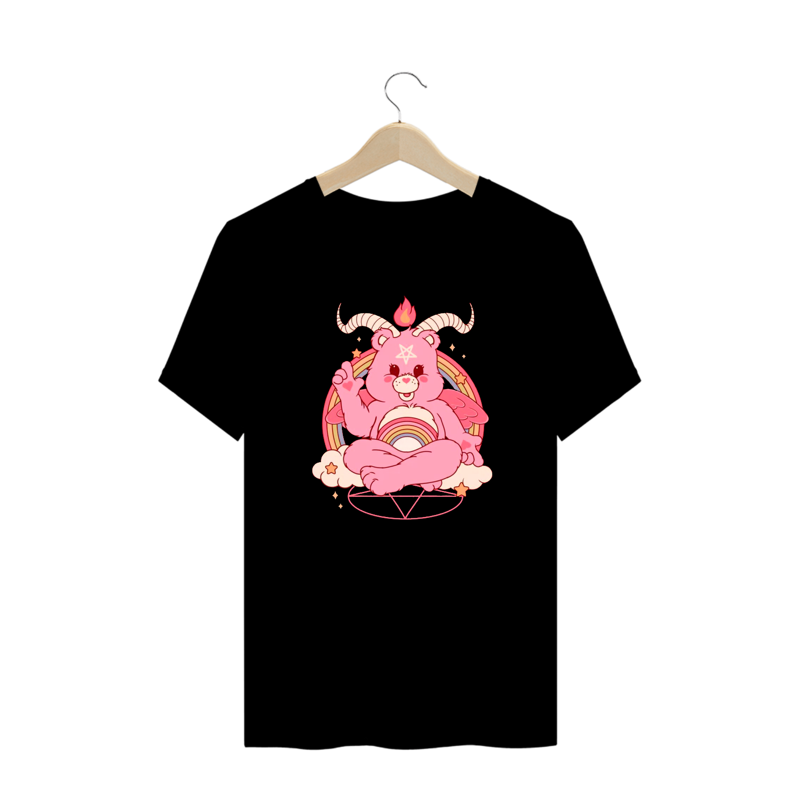 Nome do produto: Camiseta Plus Size Urso Hell