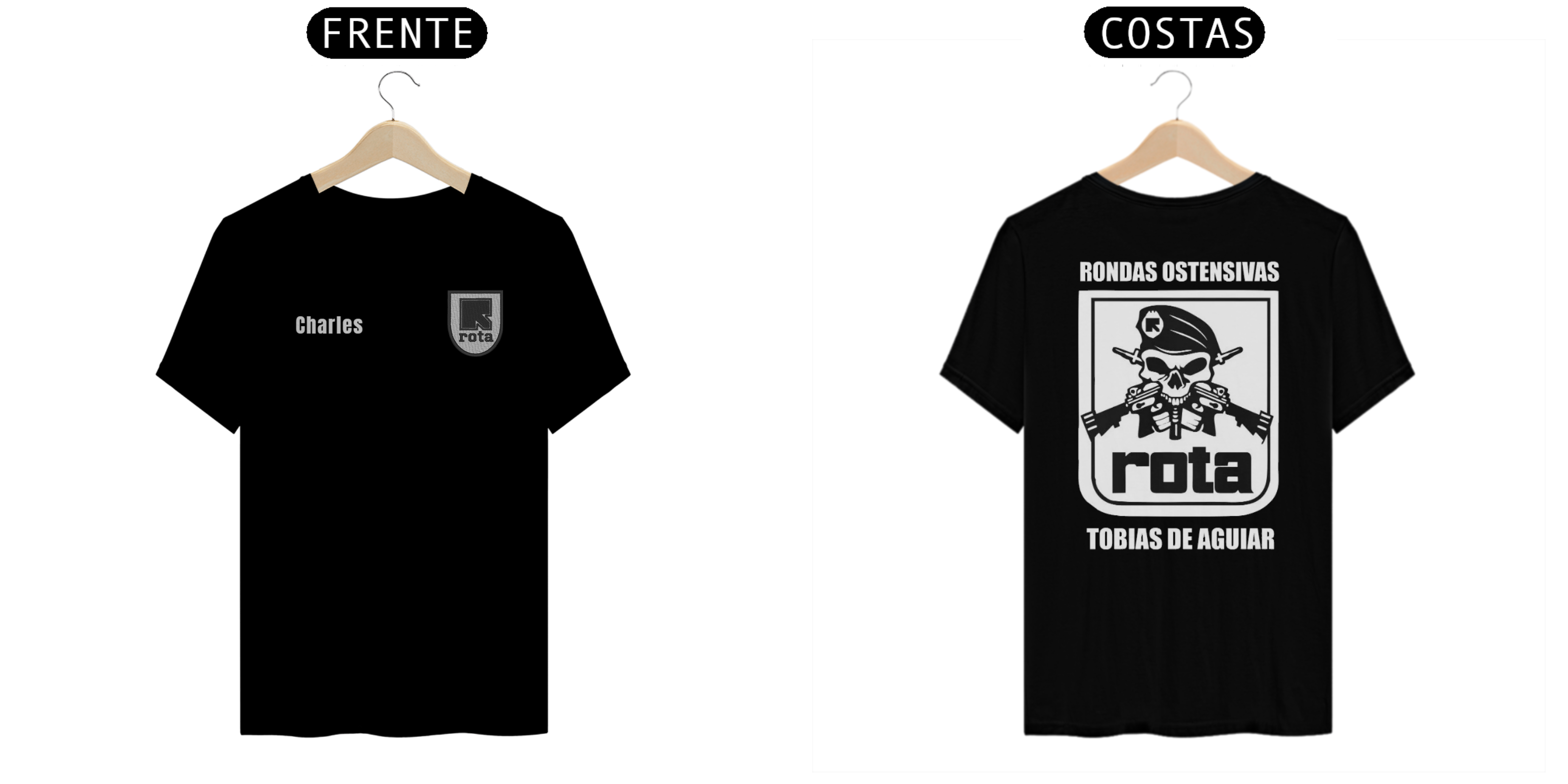 Nome do produto: Camiseta Pers. Charles