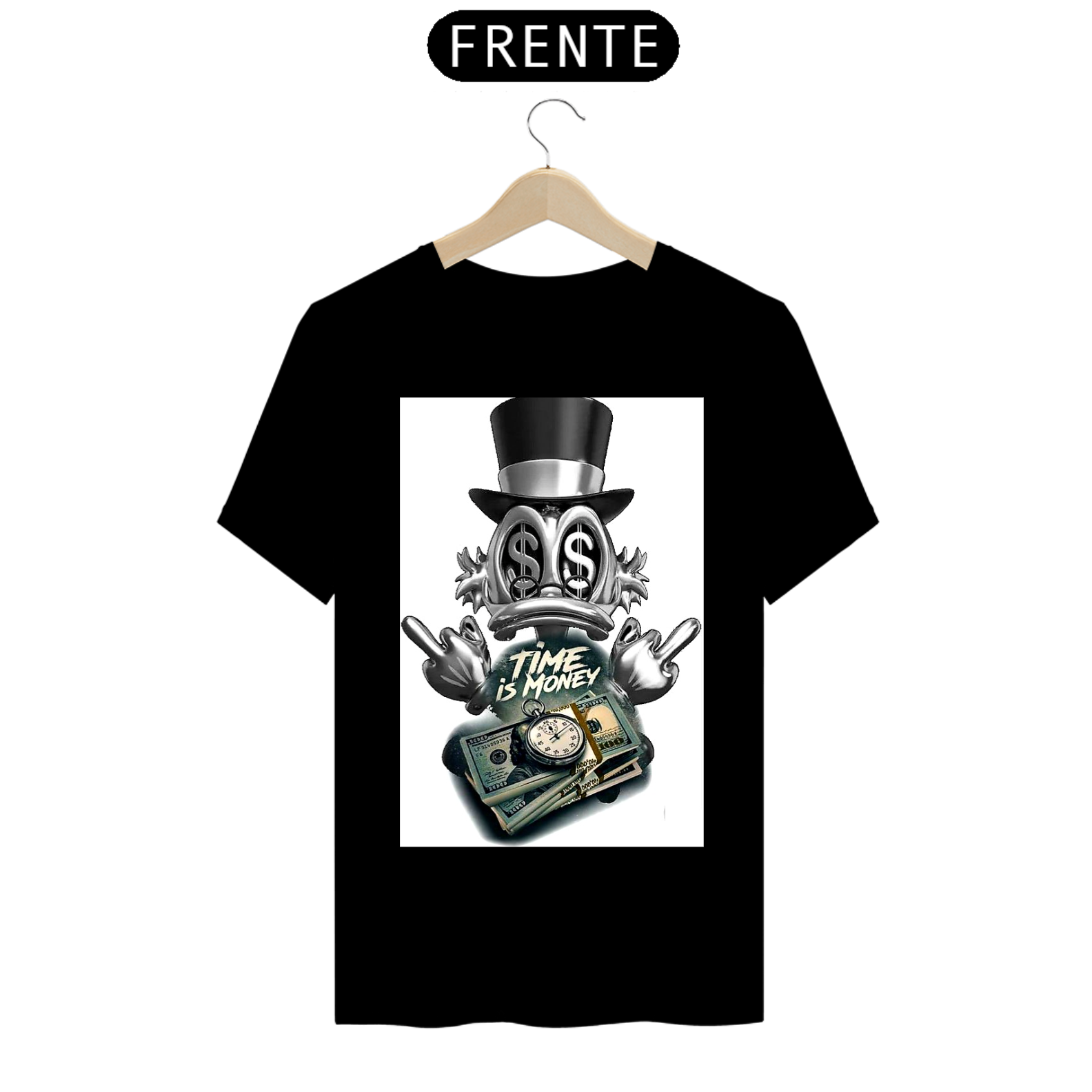 Nome do produto: Camisa TIME IS MONEY