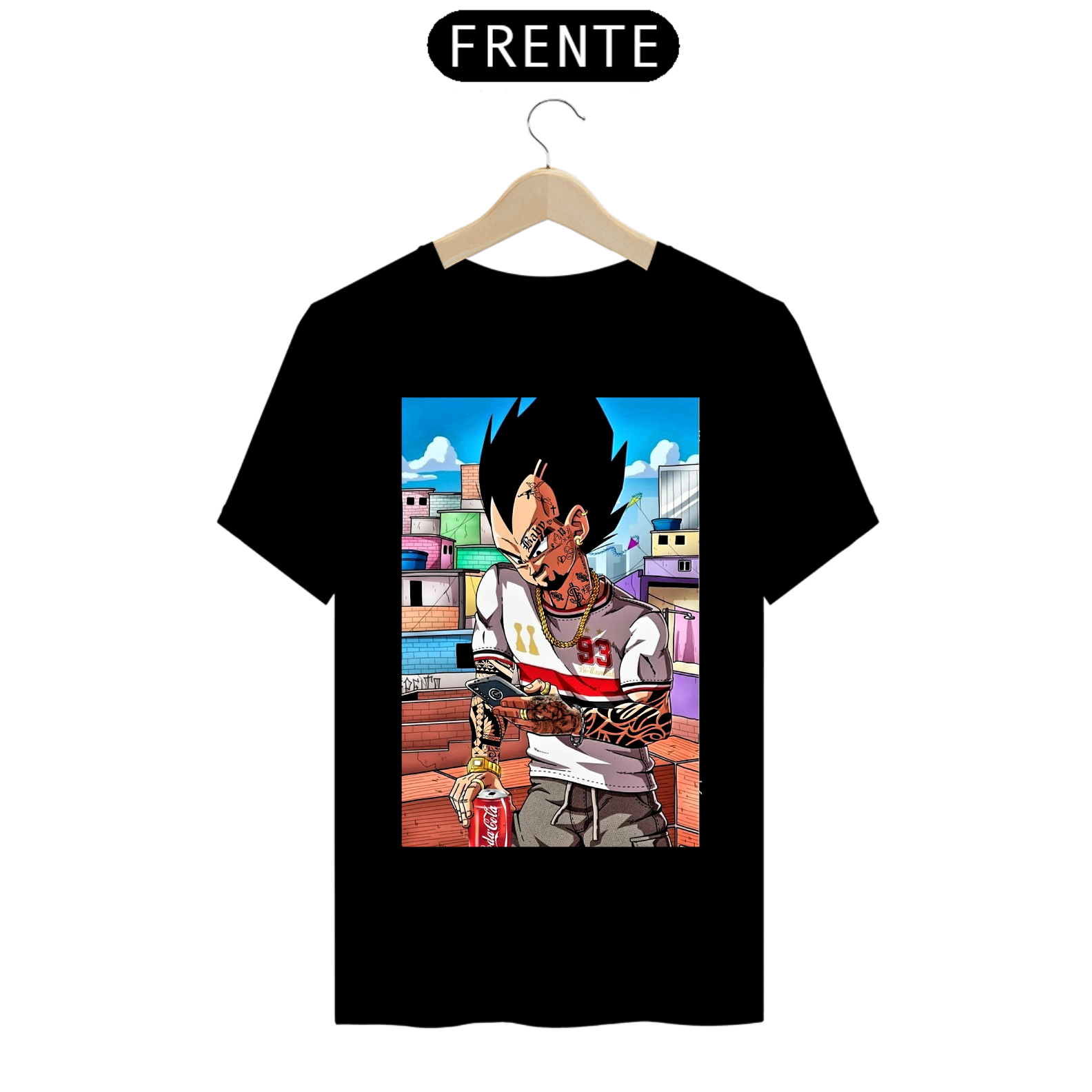Nome do produto: Camisa Vegeta 93