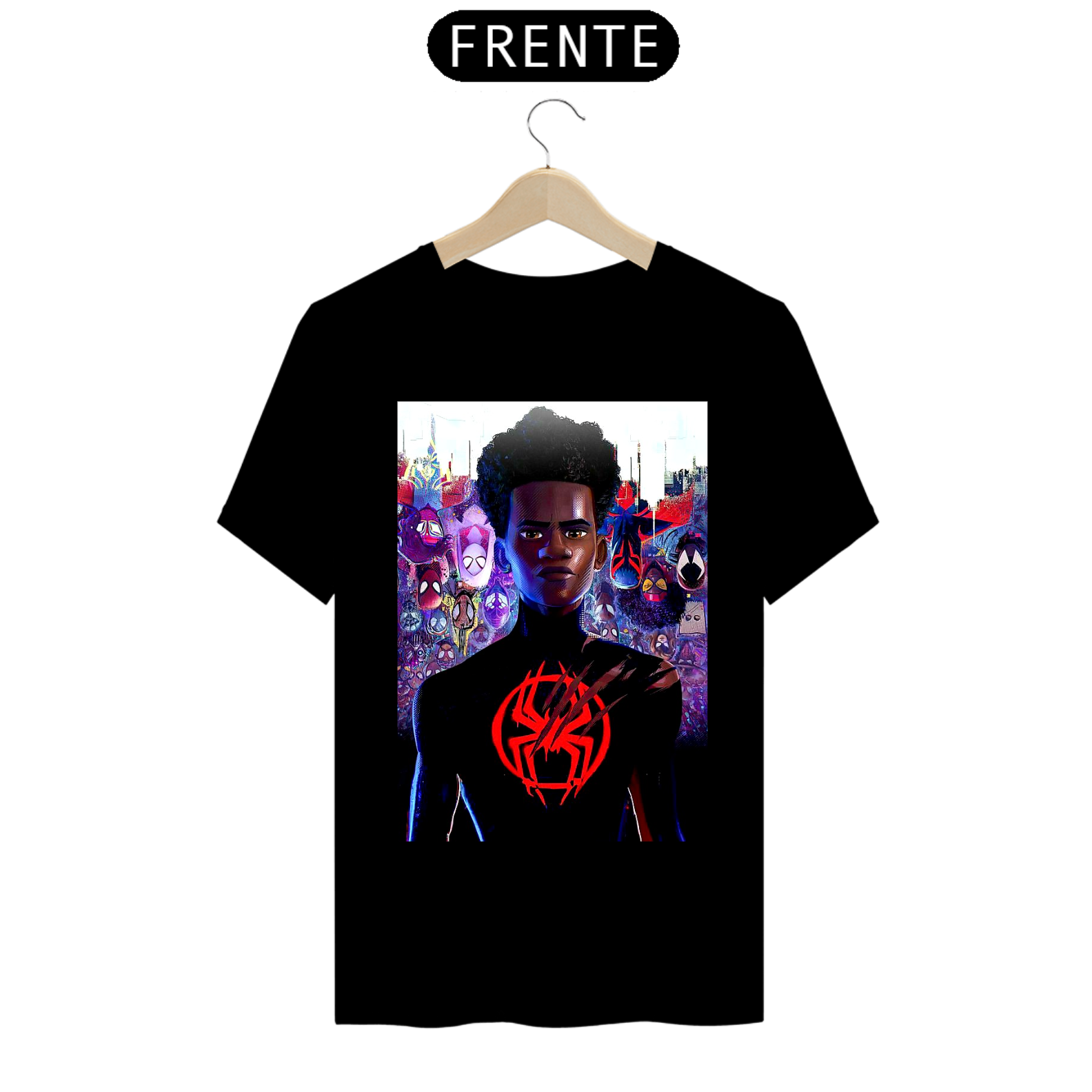 Nome do produto: Camisa spider man across Black 