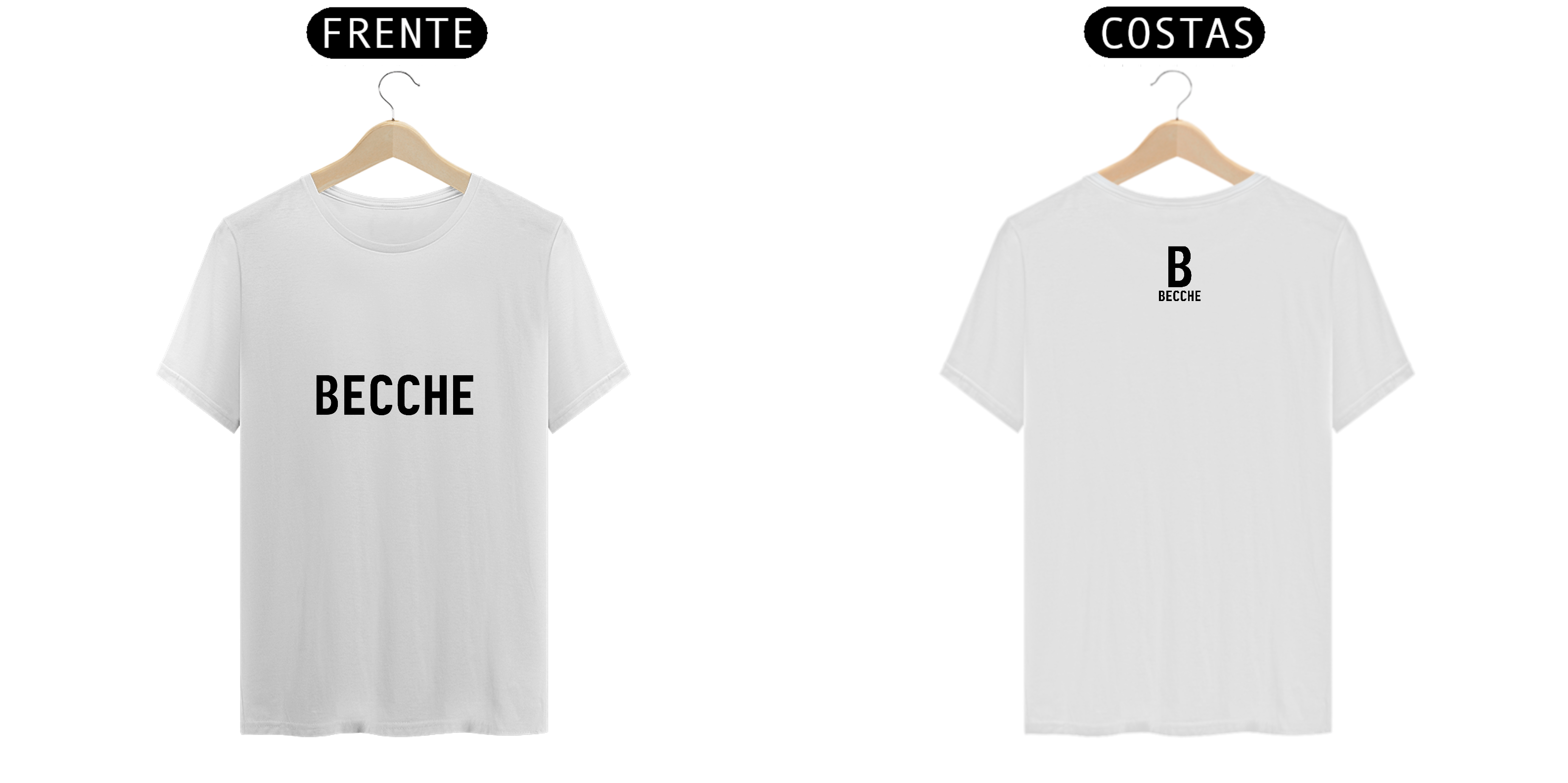 Nome do produto: Camiseta Algodão | BECCHE