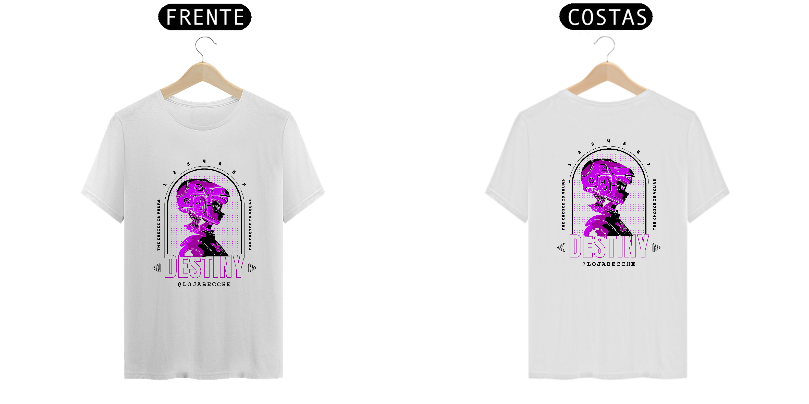 Nome do produto: Camiseta branca \