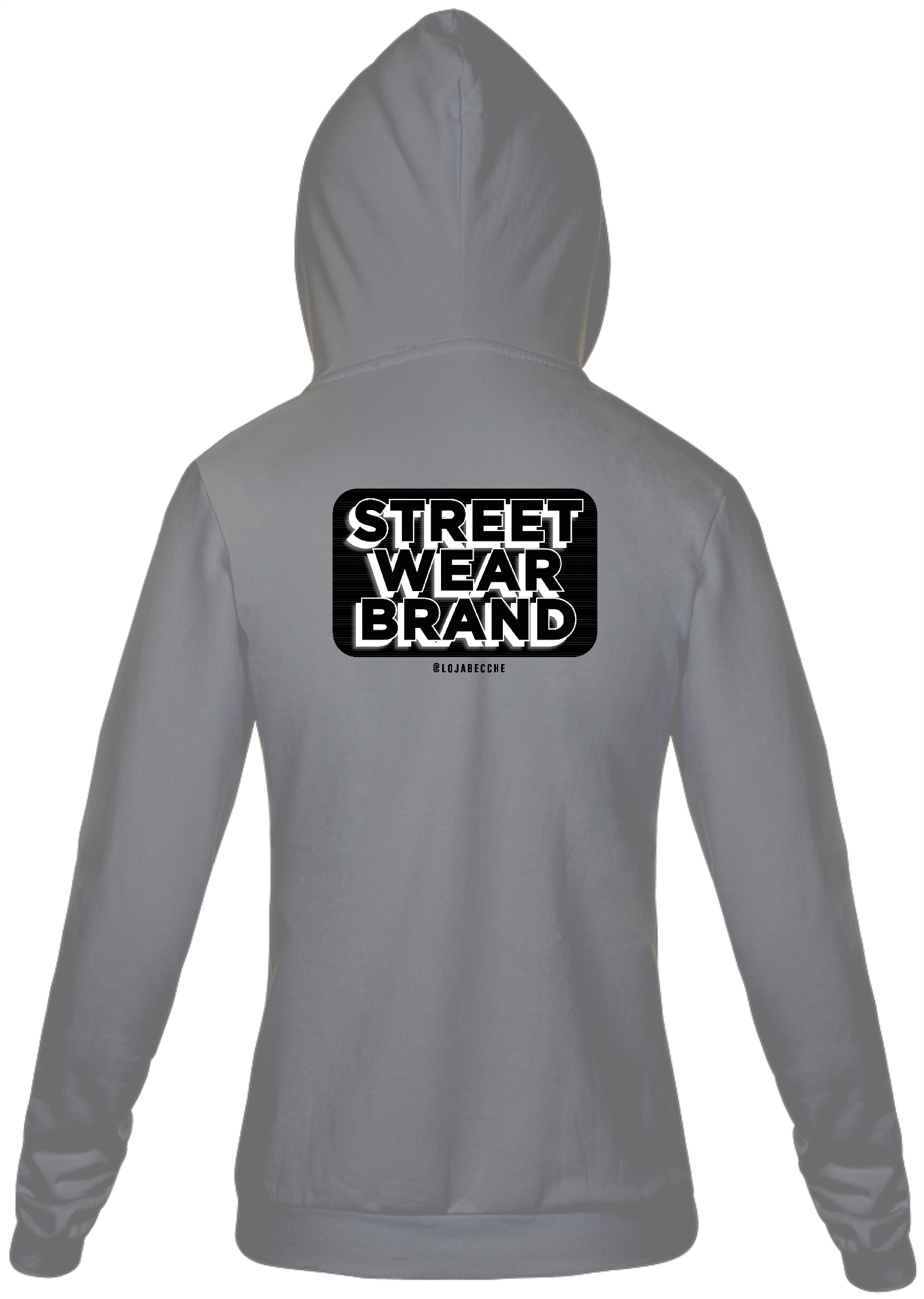 Nome do produto: Moletom com ziper (unissex) | StreetWear Urbano