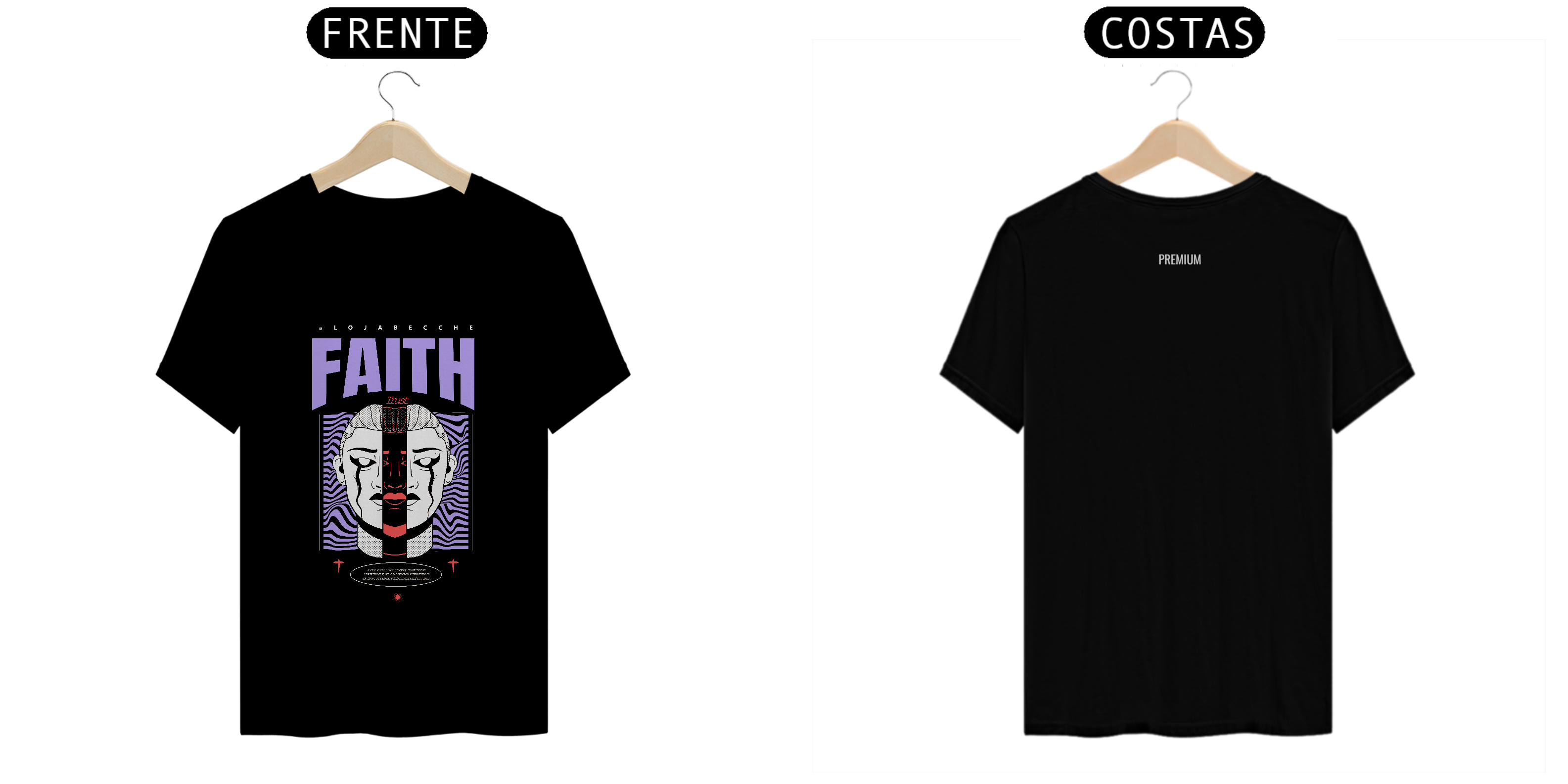 Nome do produto: FAITH STREET WEAR | tecido premium