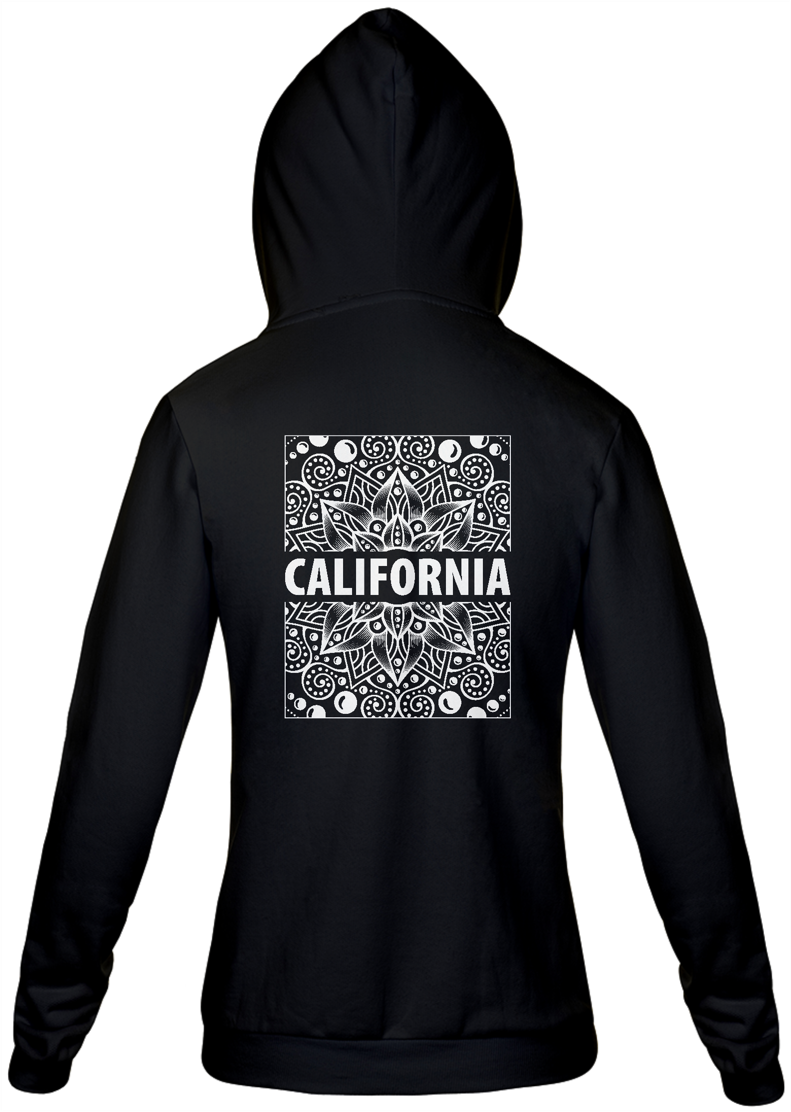 Nome do produto: California Desenho Simétrico (moletom unissex)