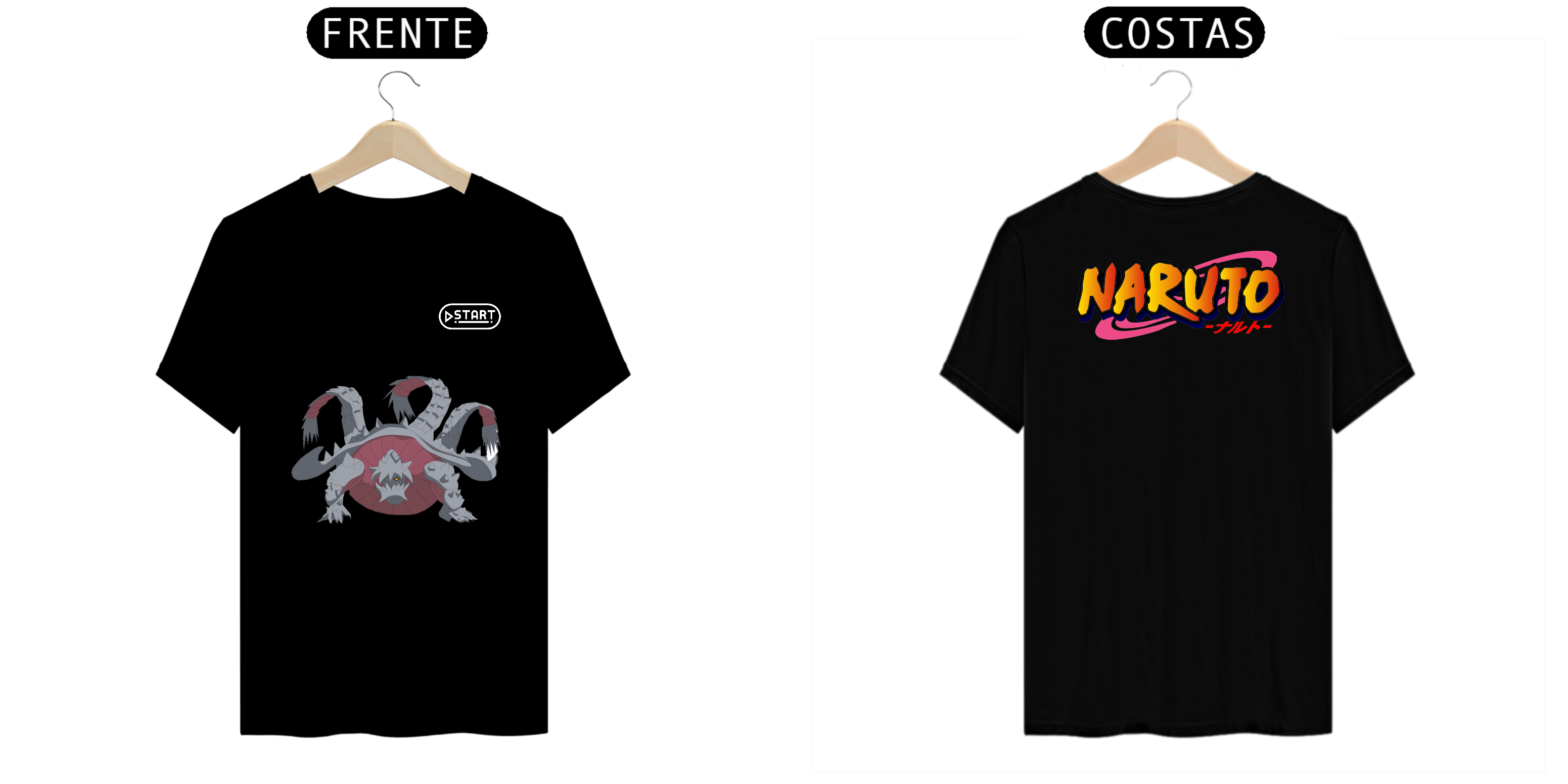 Nome do produto: Camisa Start - Naruto (Isobu)