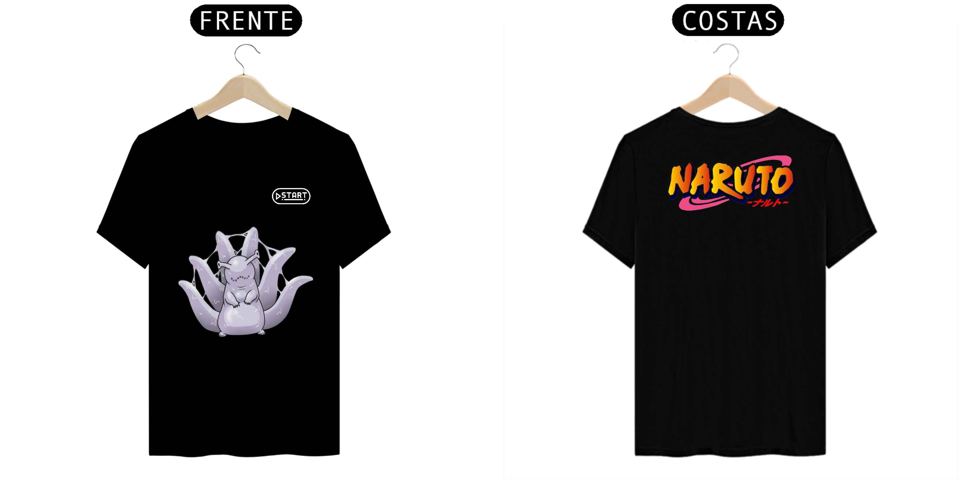 Nome do produto: Camisa Start - Naruto (Saiken)