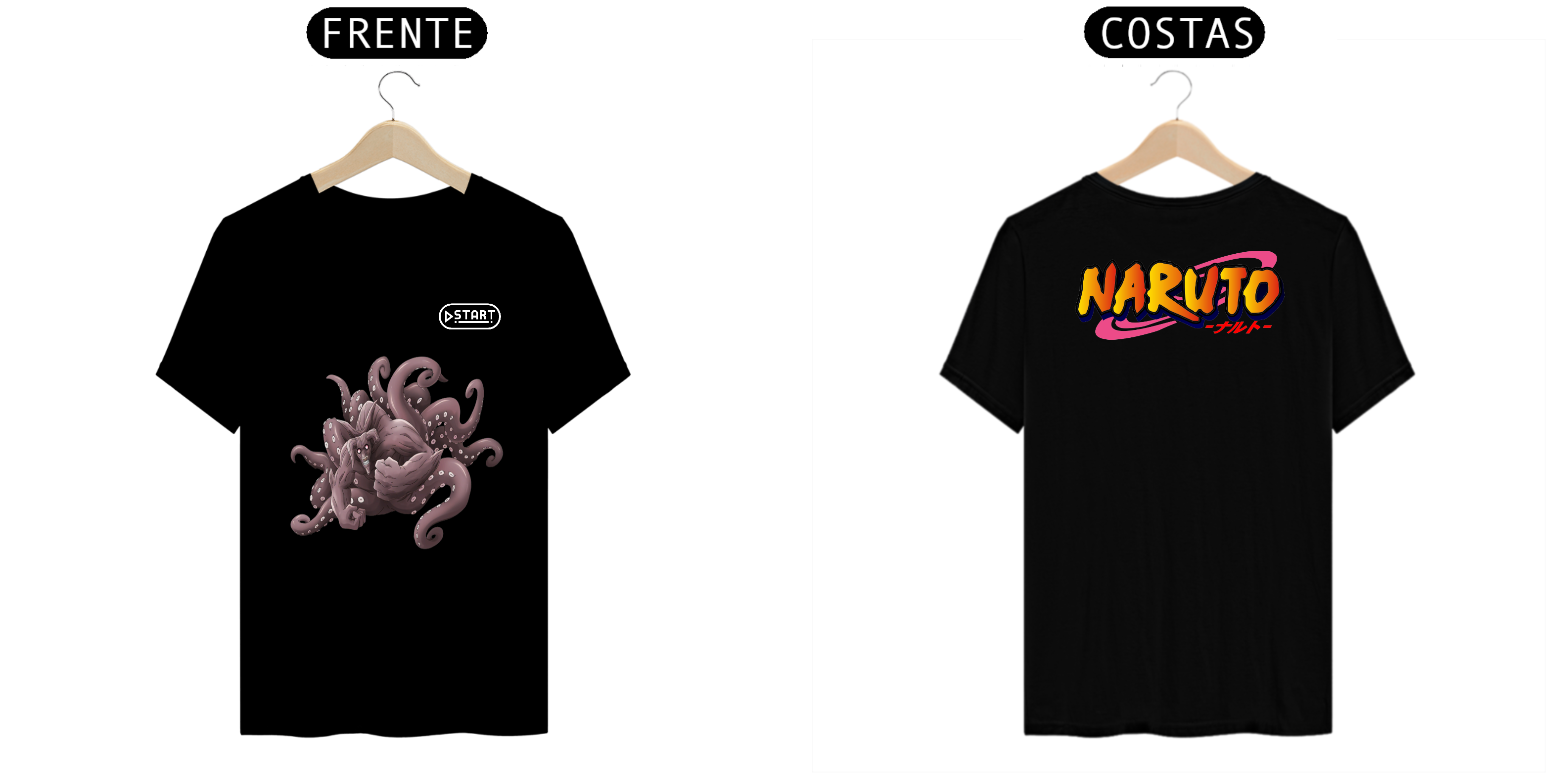 Nome do produto: Camisa Start - Naruto (Gyuki)