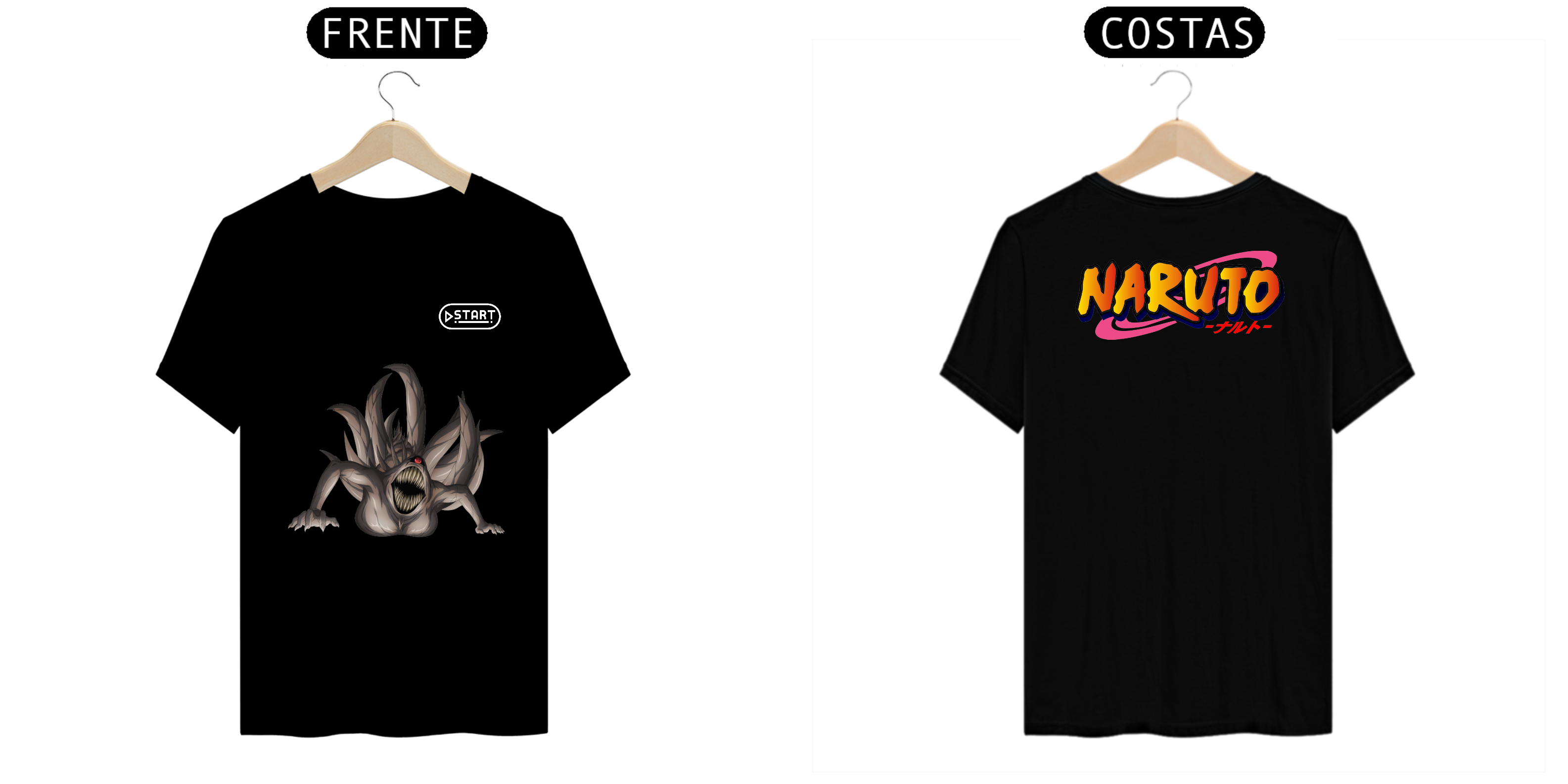 Nome do produto: Camisa Start - Naruto (Juubi)