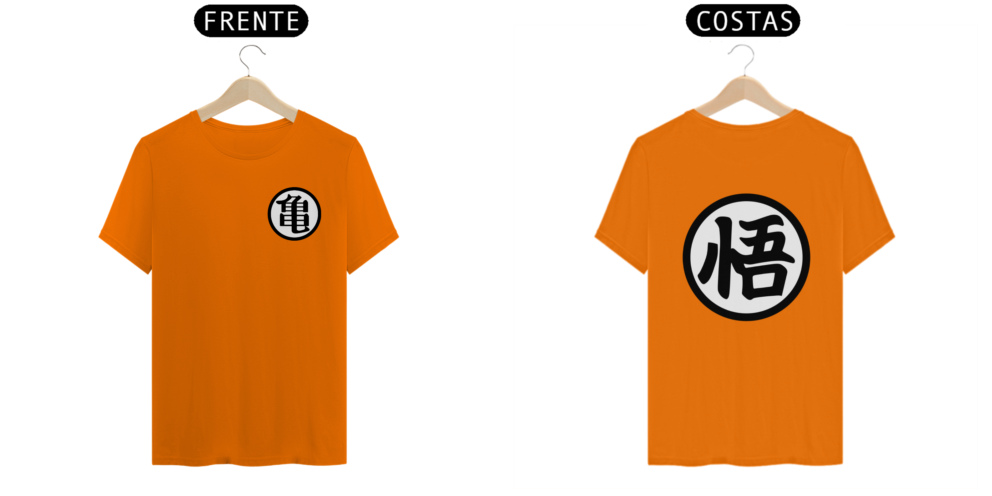 Nome do produto: CAMISA - SÍMBOLOS GOKU