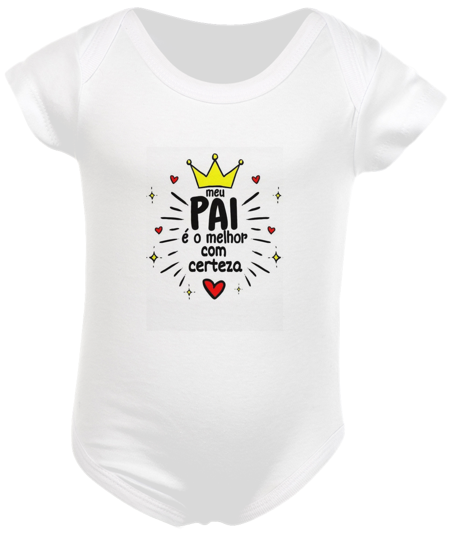 Nome do produto: BODY BEBÊ MEU PAI É O MELHOR