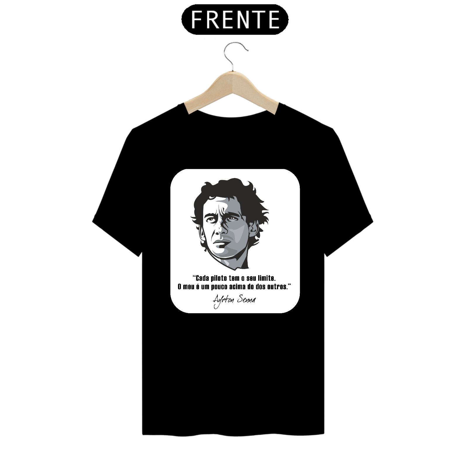Nome do produto: CAMISA AYRTON SENNA ES