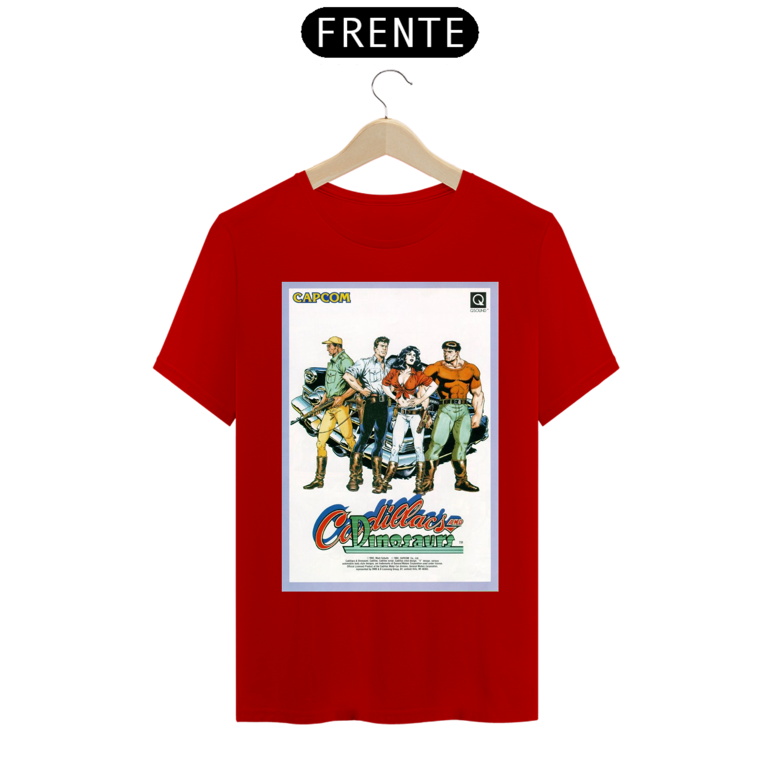 Nome do produto: CAMISA CADILLAC DINOSSAURS