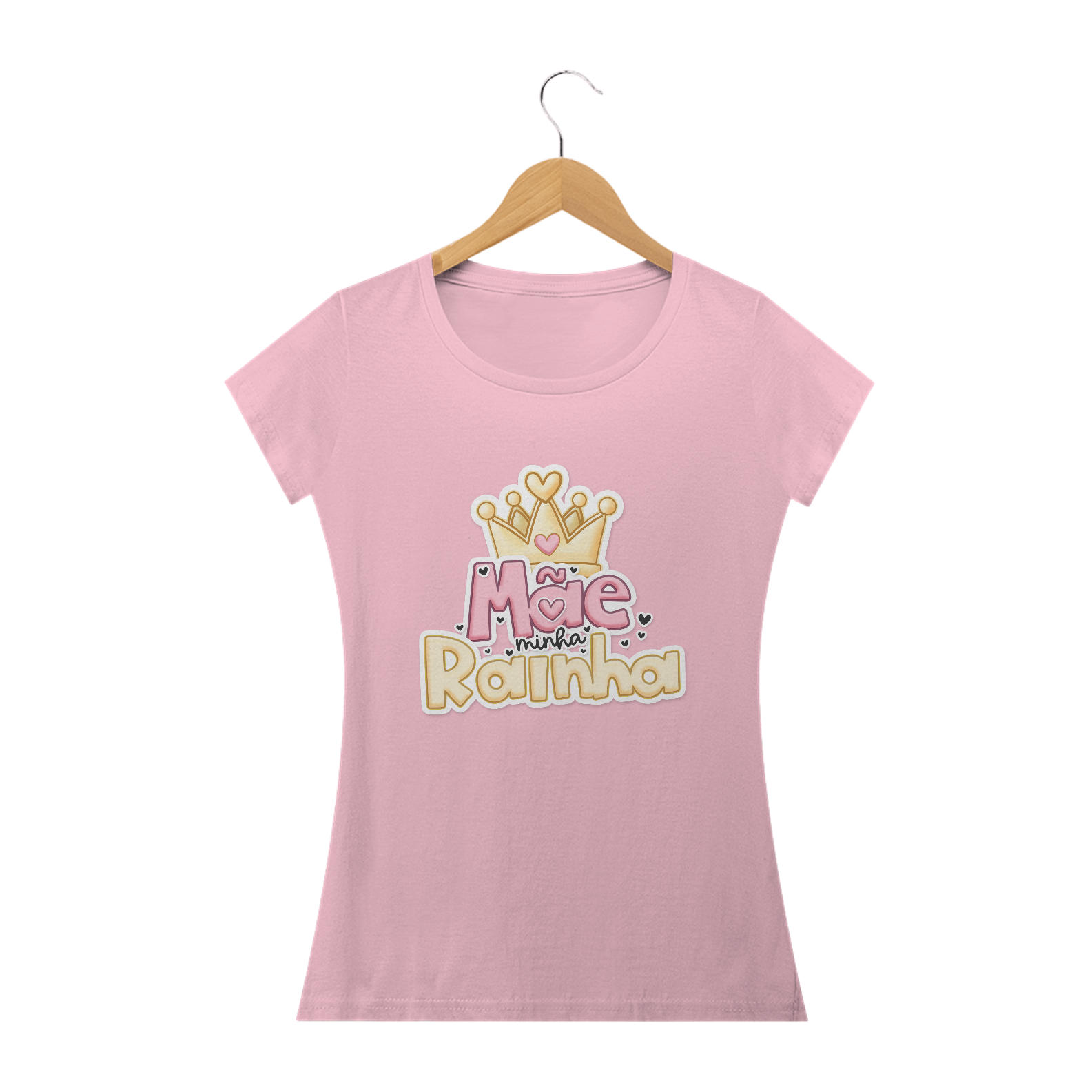 Nome do produto: CAMISA MÃE MINHA RAINHA
