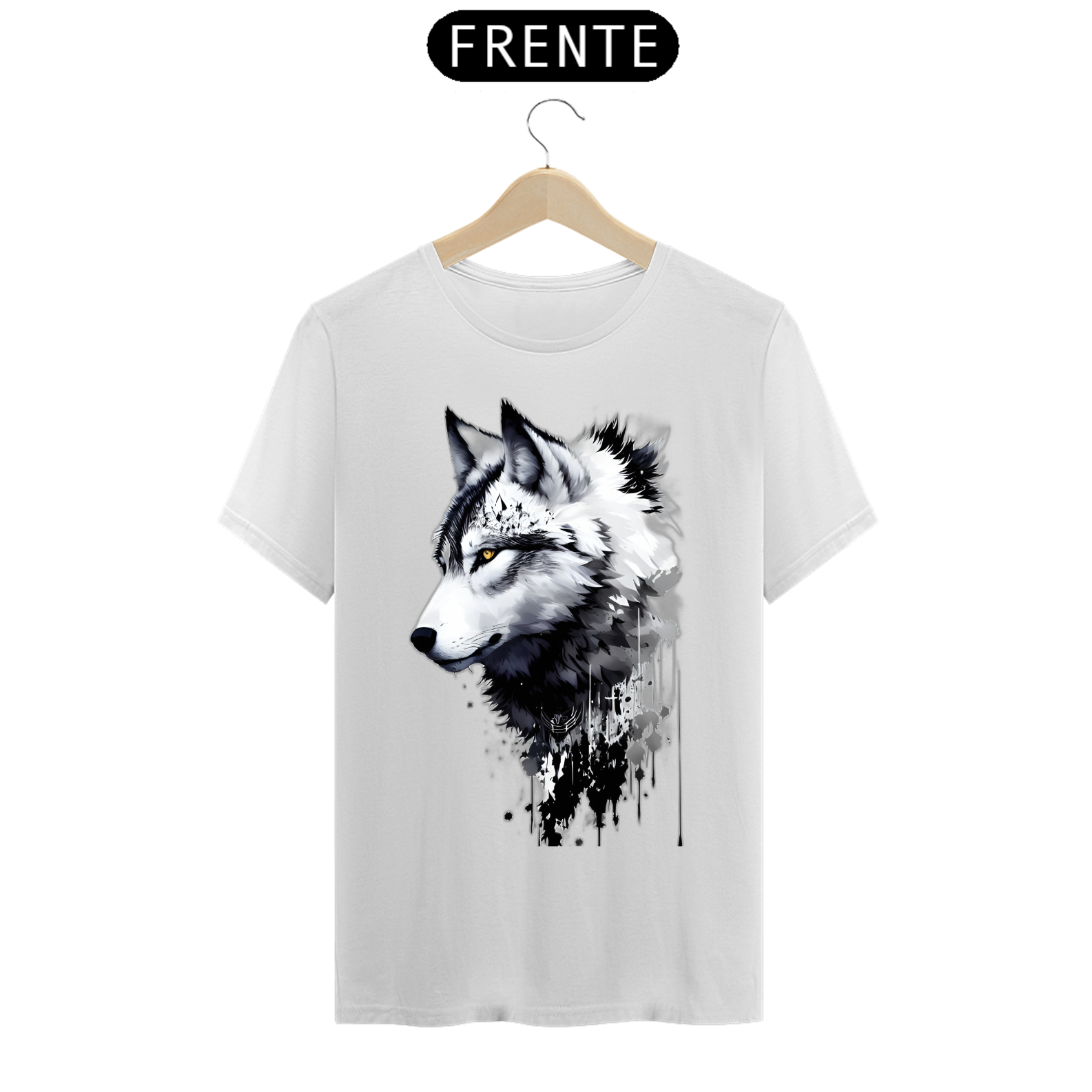 Nome do produto: CAMISA WOLF WHITE