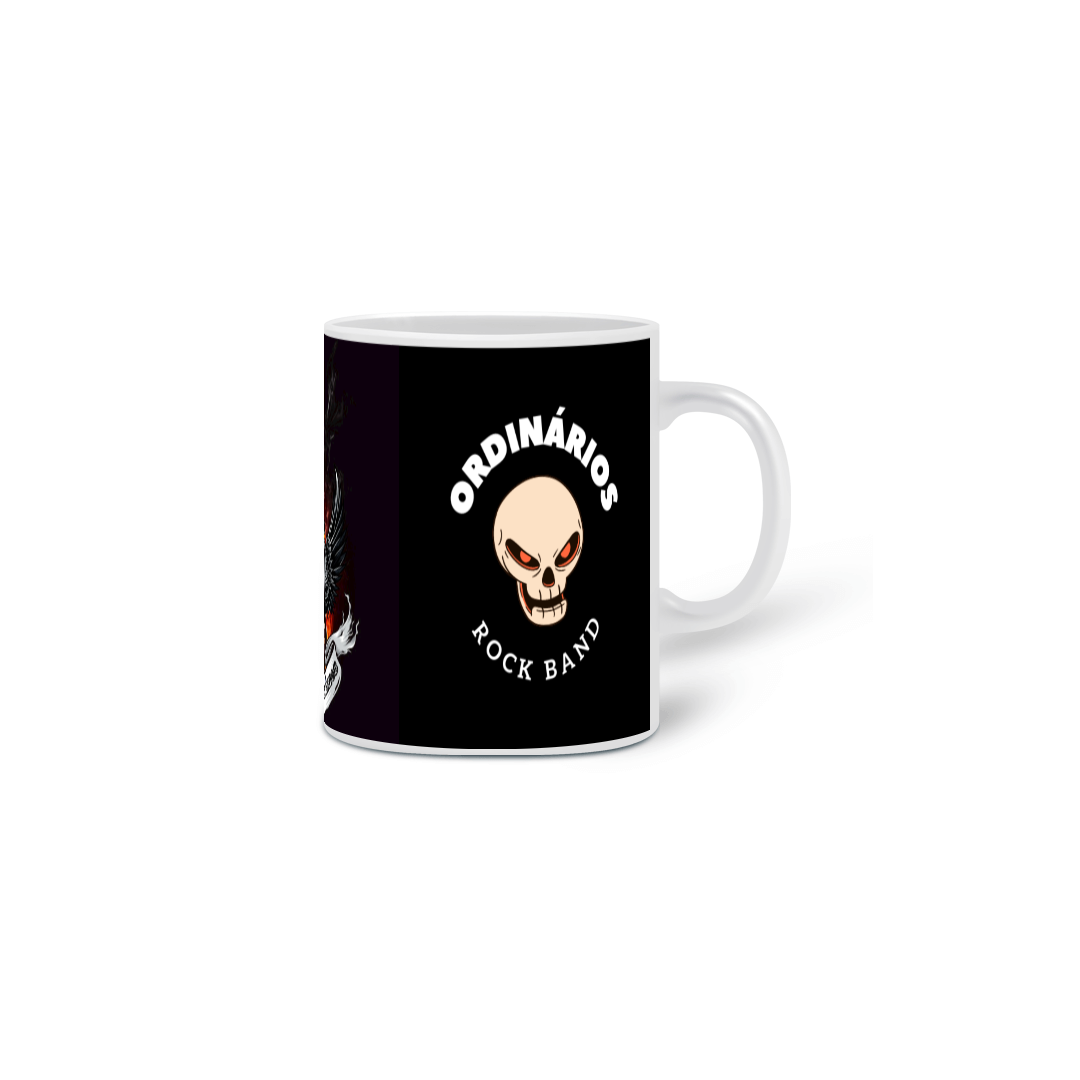 Nome do produto: CANECA ROCK ORDINARIO