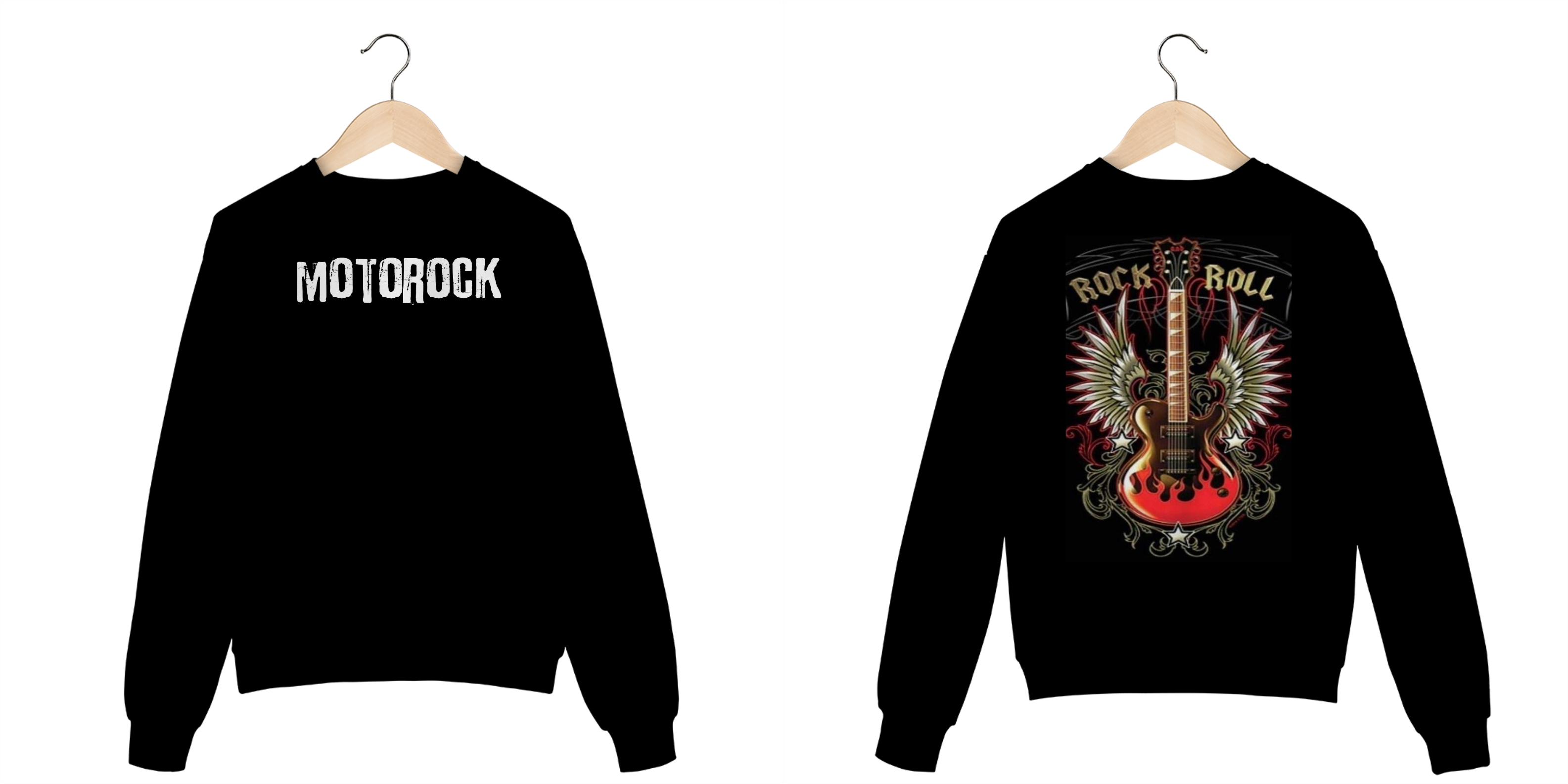 Nome do produto: MOLETOM ROCK N ROLL