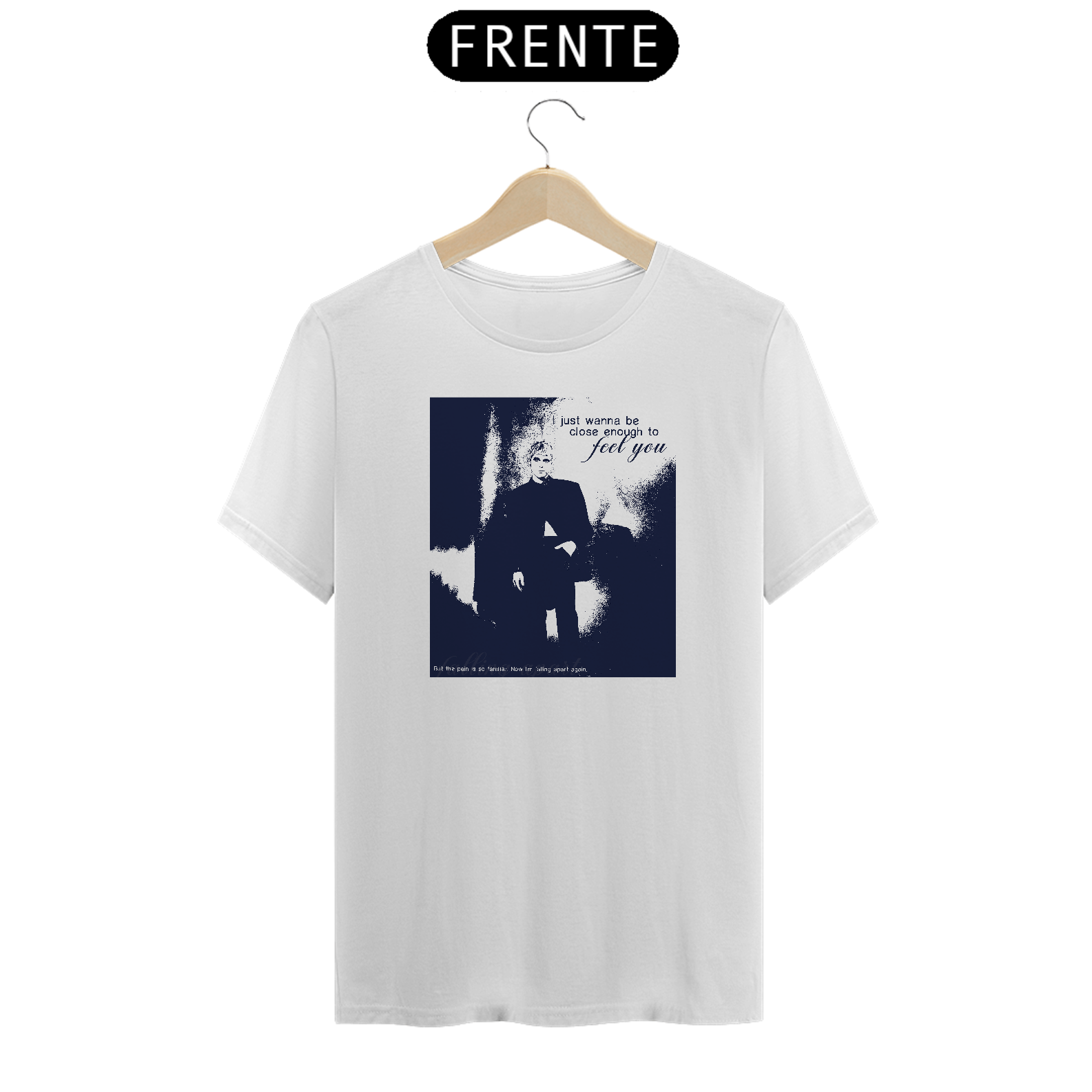 Nome do produto: Camiseta Luke Hemmings - Close Enough to Feel You