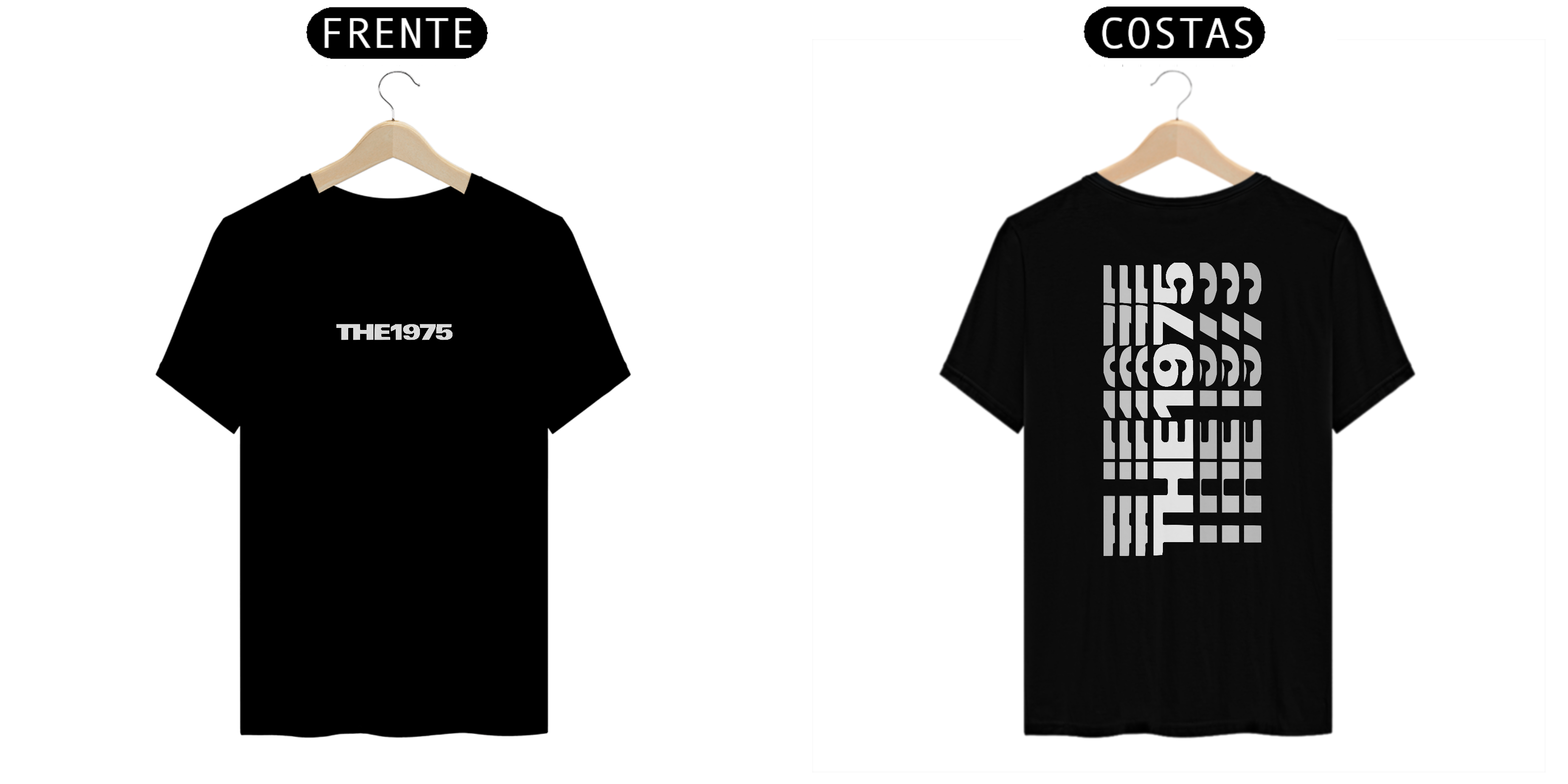 Nome do produto: Camiseta The 1975 - Logo Preta