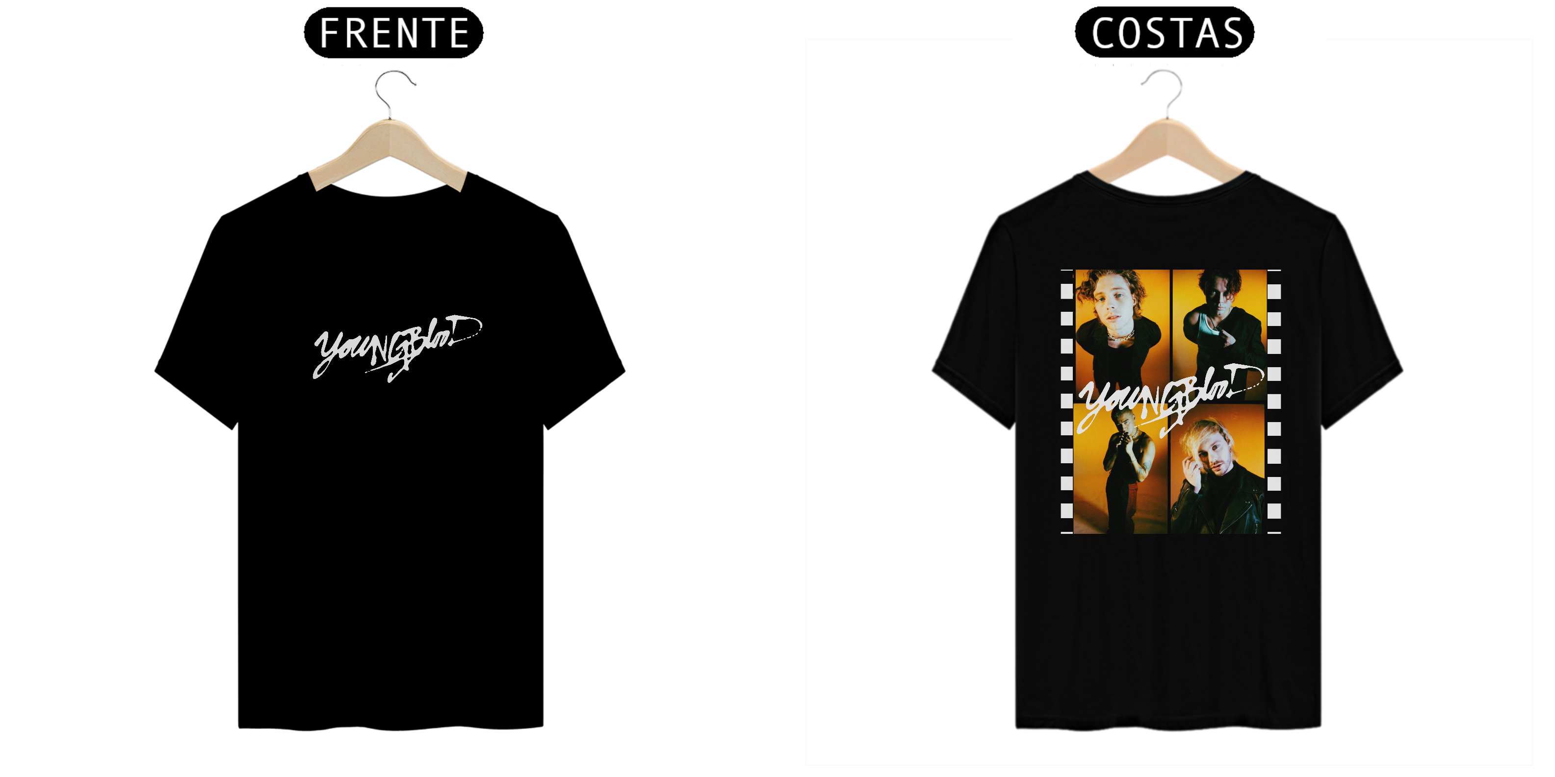 Nome do produto: Camiseta 5SOS - Youngblood