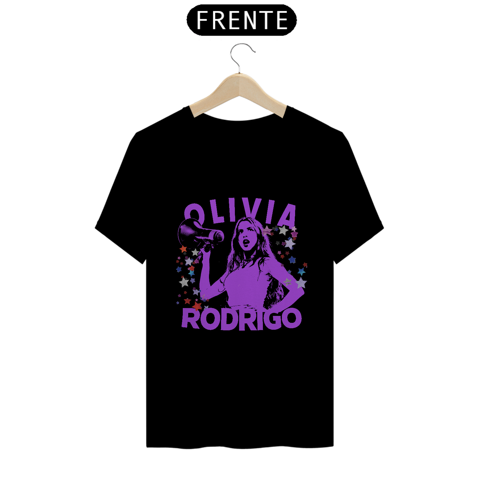 Nome do produto: Camiseta Olívia Rodrigo - GUTS World Tour (Frente única)