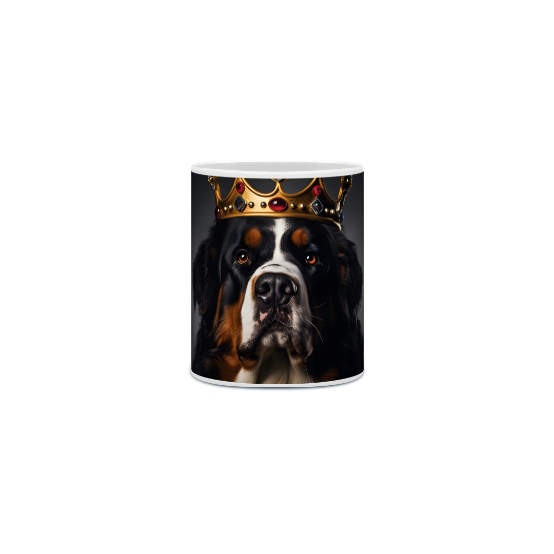 Nome do produto: Título: Caneca Bernese com Arte Digital - #Autenticidade 0002