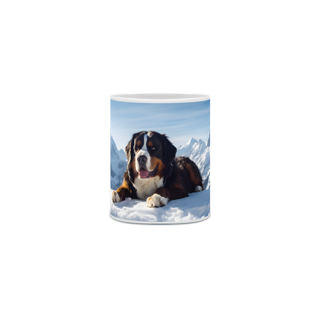 Nome do produto: Caneca Bernese com Arte Digital - #Autenticidade 0018