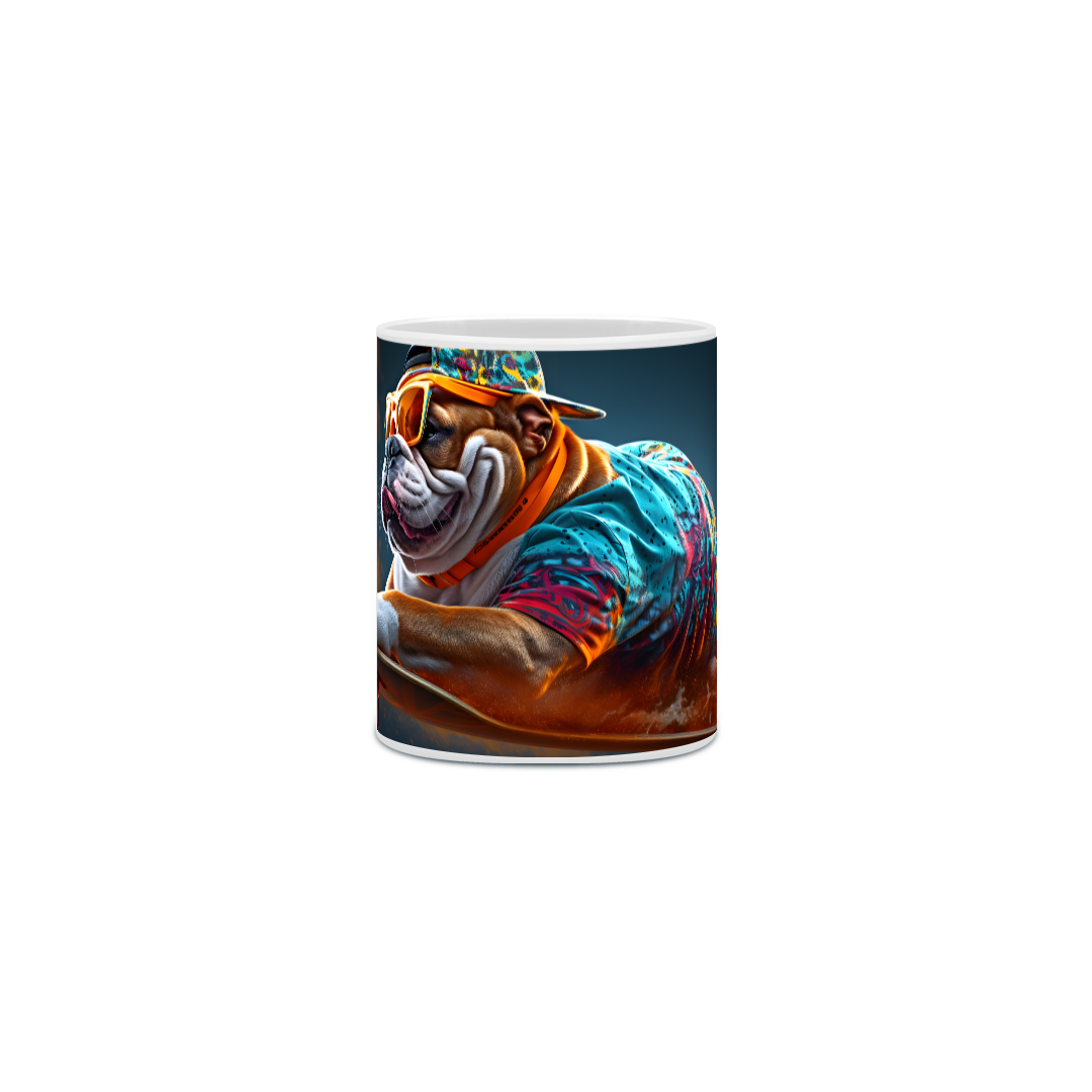 Nome do produto: Caneca Bulldog Francês - Com Arte Digital - #Autenticidade 0003