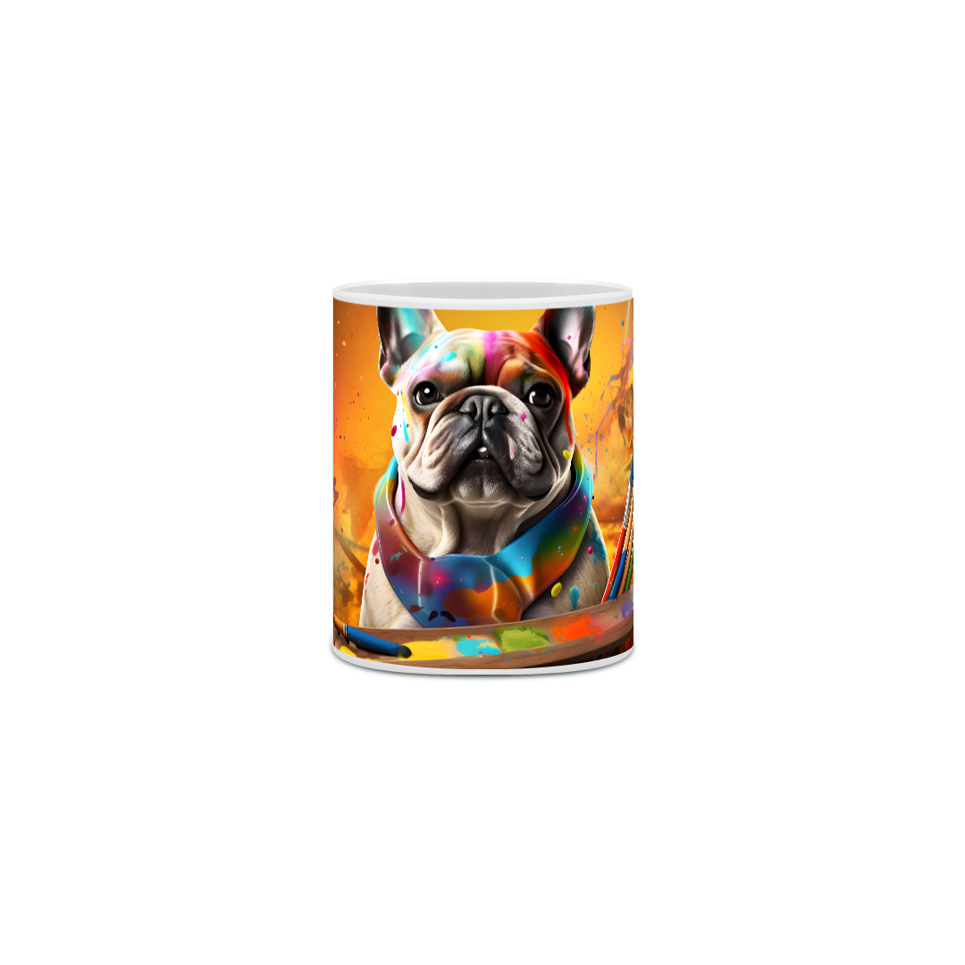 Nome do produto: Caneca Bulldog Francês - Com Arte Digital - #Autenticidade 0014