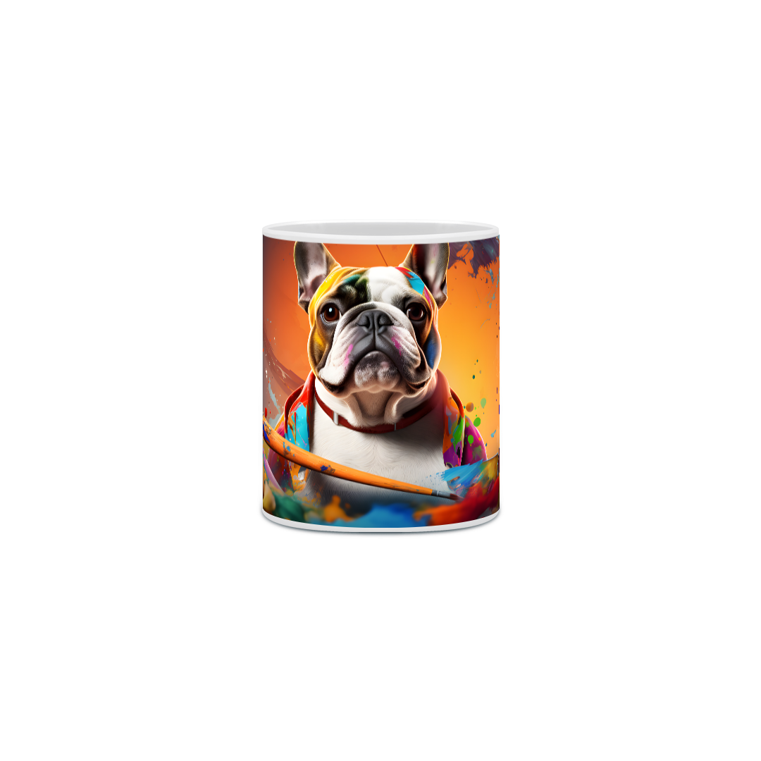 Nome do produto: Caneca Bulldog Francês - Com Arte Digital - #Autenticidade 0020