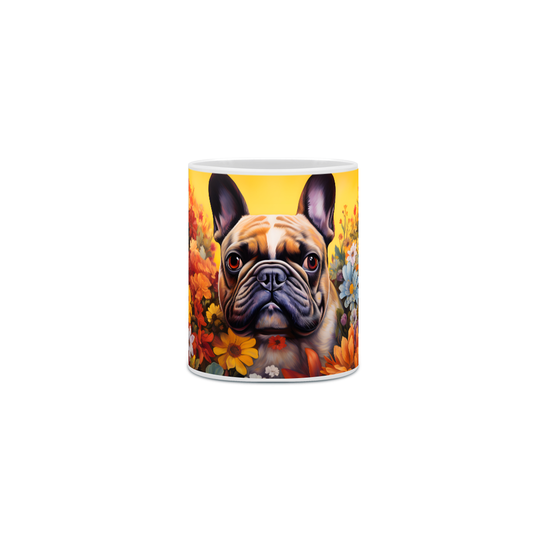 Nome do produto: Caneca Bulldog Francês - Com Arte Digital - #Autenticidade 0025