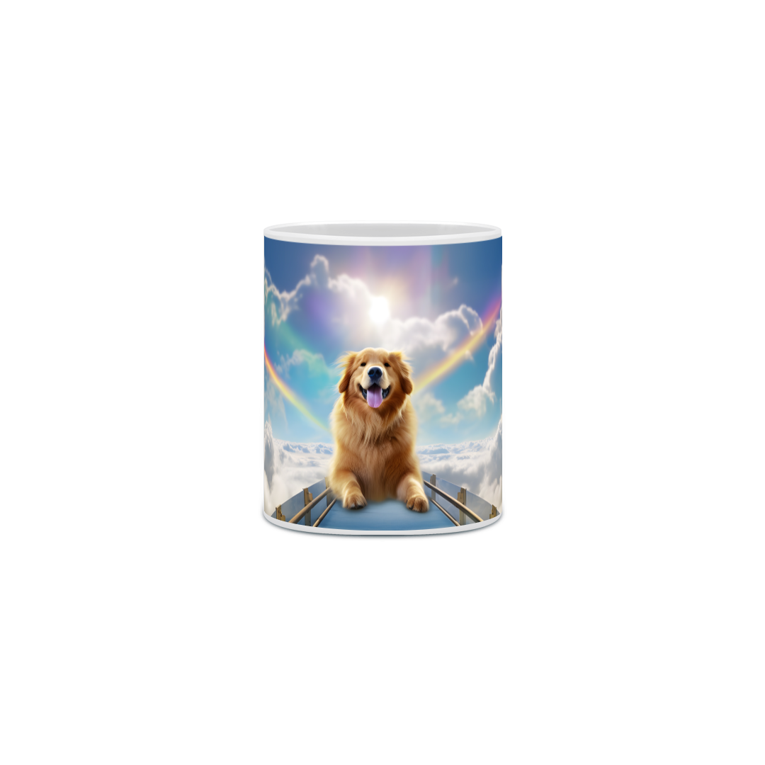 Nome do produto: Caneca Golden Retriever com Arte Digital - #Autenticidade 0009